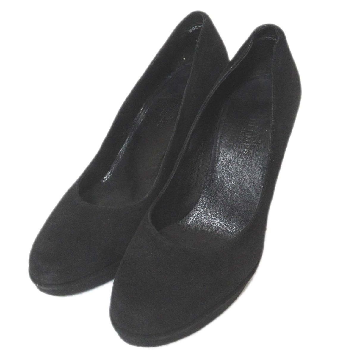 Hermes Hermes Suede Leather Pumps Suede Shoes DUTY FREE for USA