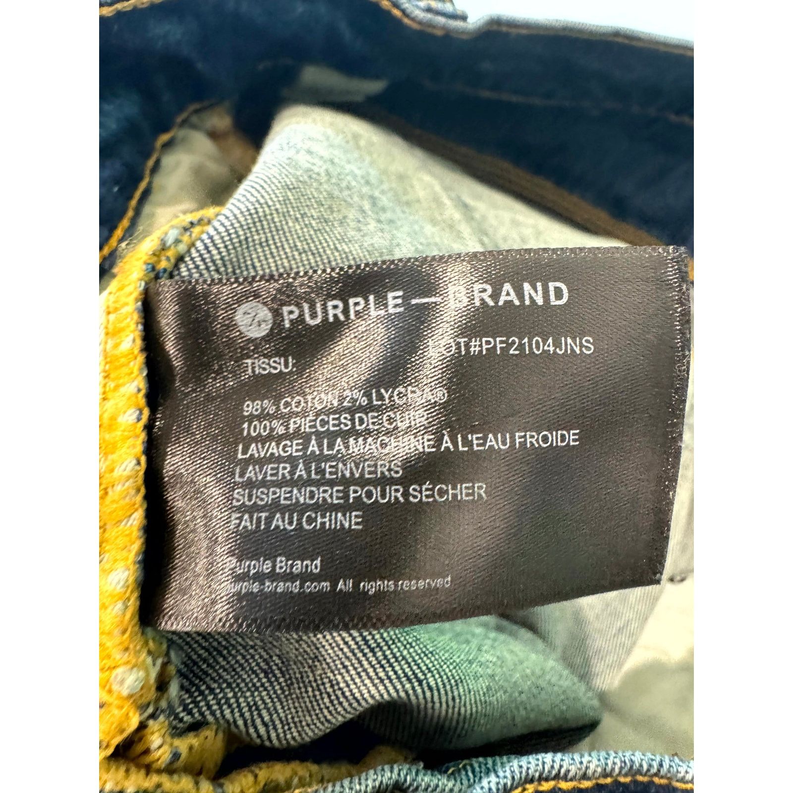 Purple Brand Purple Brand Blue Jeans Size US 34 / EU 50 - 7 Thumbnail