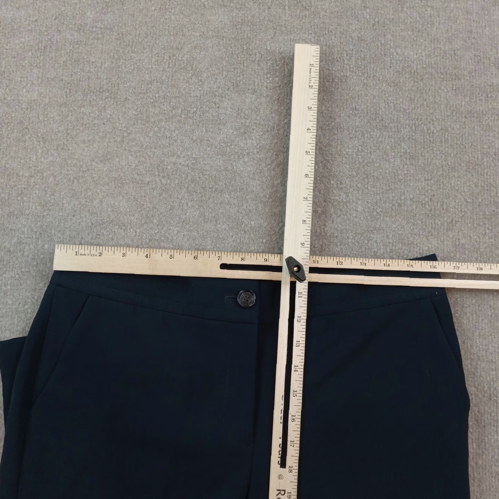 Talbots Talbots Women's Blue Straight Leg Dress Pants Petite 8P Stretch Casual Office Wear Size 30" / US 8 / IT 44 - 5 Thumbnail