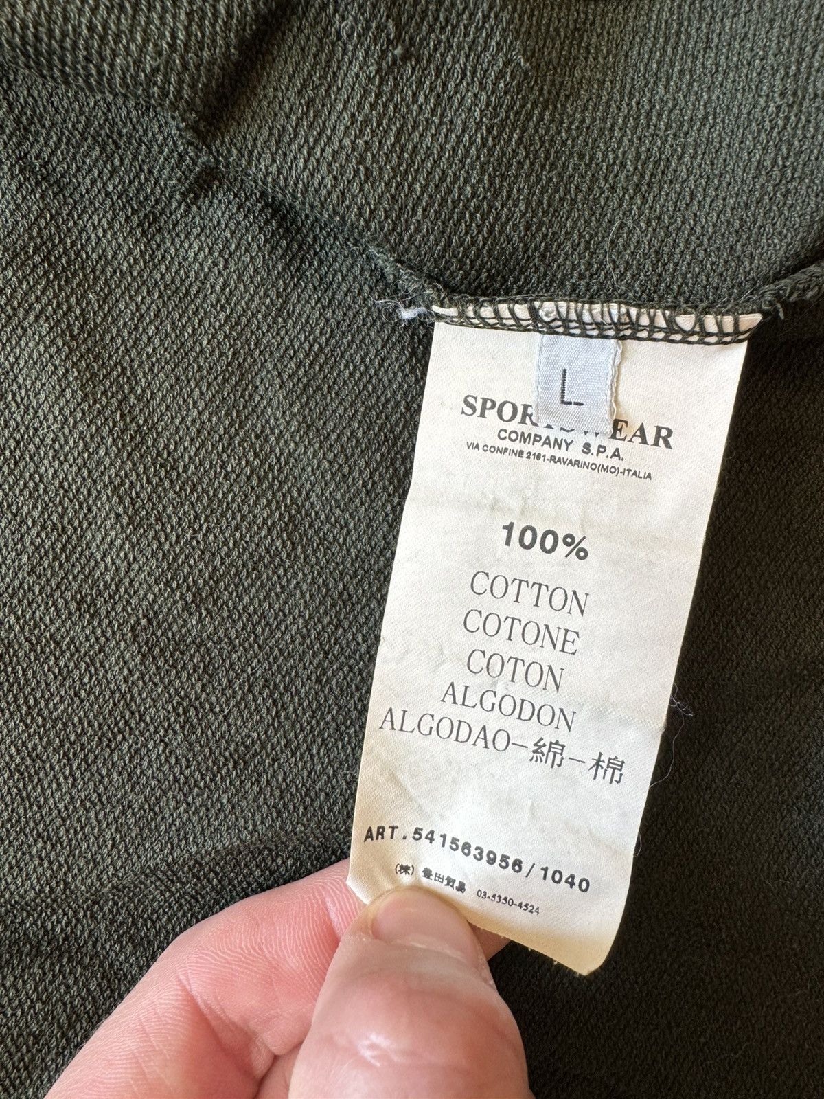 Stone Island Hoodie vintage Stone Island zip Size US L / EU 52-54 / 3 - 8 Thumbnail