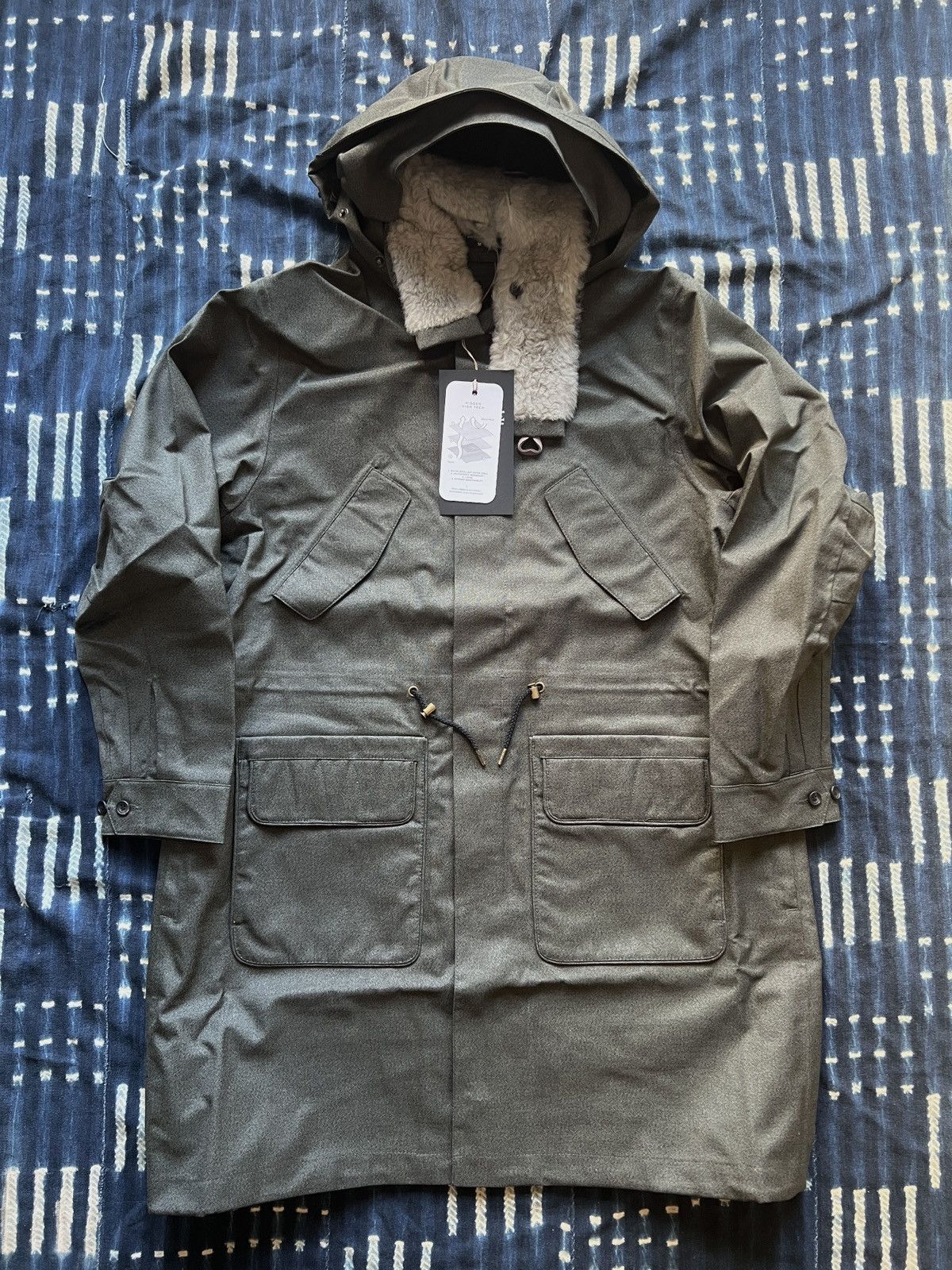 Norwegian Rain Norwegian Rain Avant-garde M65 Fishtail Coat Rick Owens Size US M / EU 48-50 / 2 - 1 Thumbnail