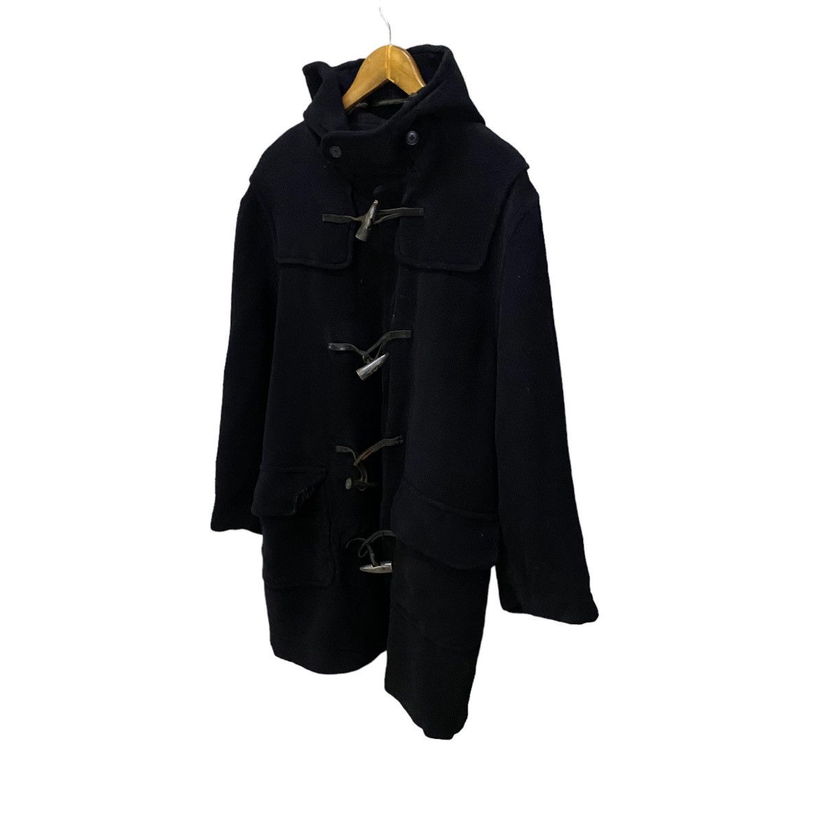 Other BROMPTON BLACK WOOL DUFFLE JACKET Size US M / EU 48-50 / 2 - 7 Thumbnail