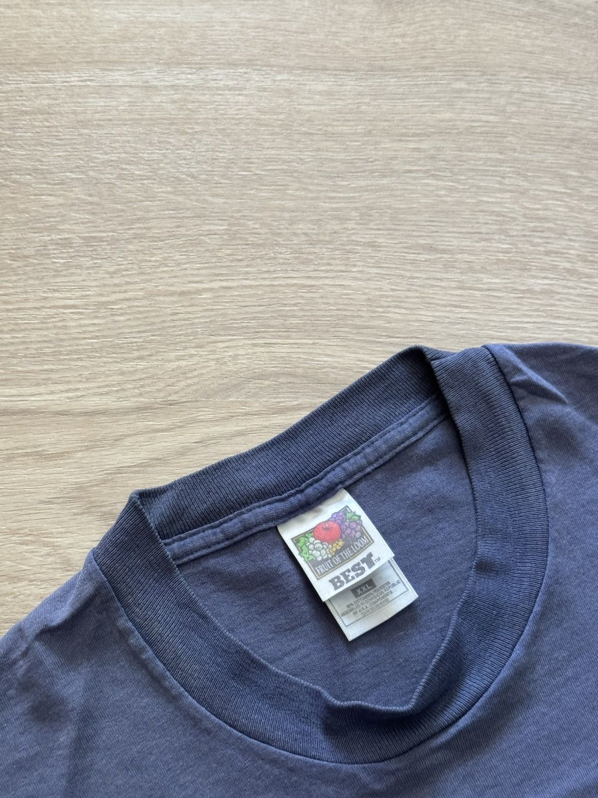 Vintage Vintage 90’s Sunfaded Work Pockets T-Shirt Size US XXL / EU 58 / 5 - 6 Thumbnail