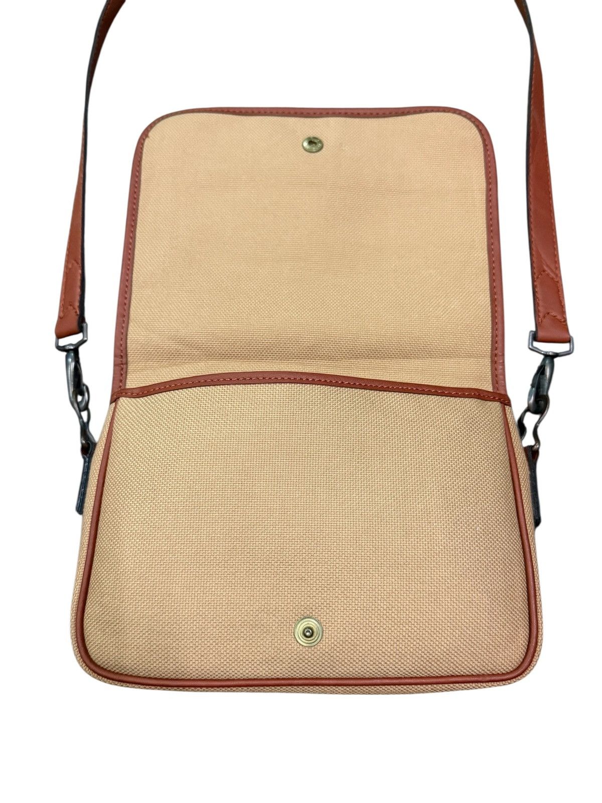 Yves Saint Laurent RARE YVES SAINT LAURENT CANVAS SHOULDER BAG Size ONE SIZE - 13 Thumbnail