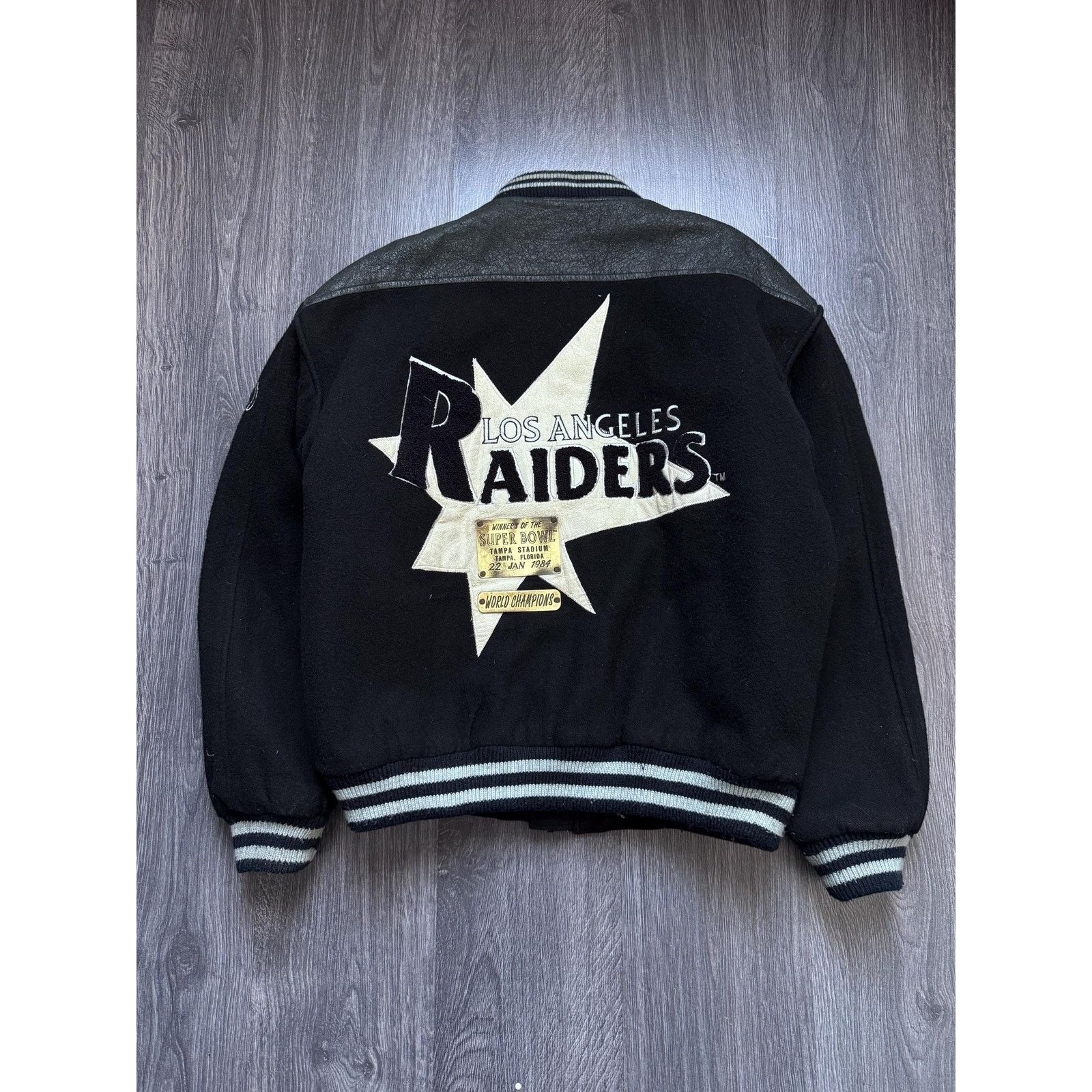 NFL NFL Los Angeles Raiders Super Bowl 1984 Jacket Size US M / EU 48-50 / 2 - 7 Thumbnail