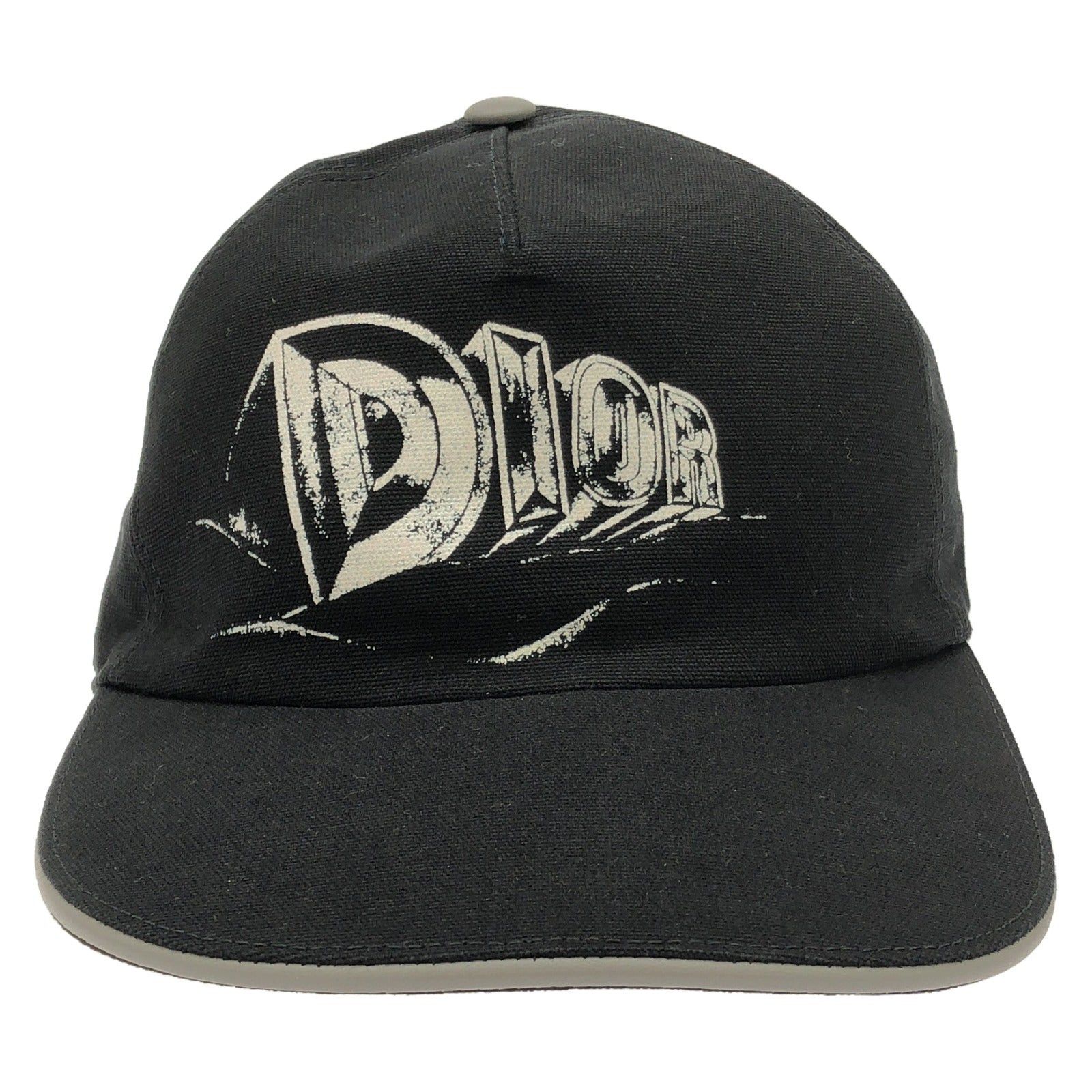 Dior Dior Baseball Cap Cotton Black Size ONE SIZE - 1 Thumbnail