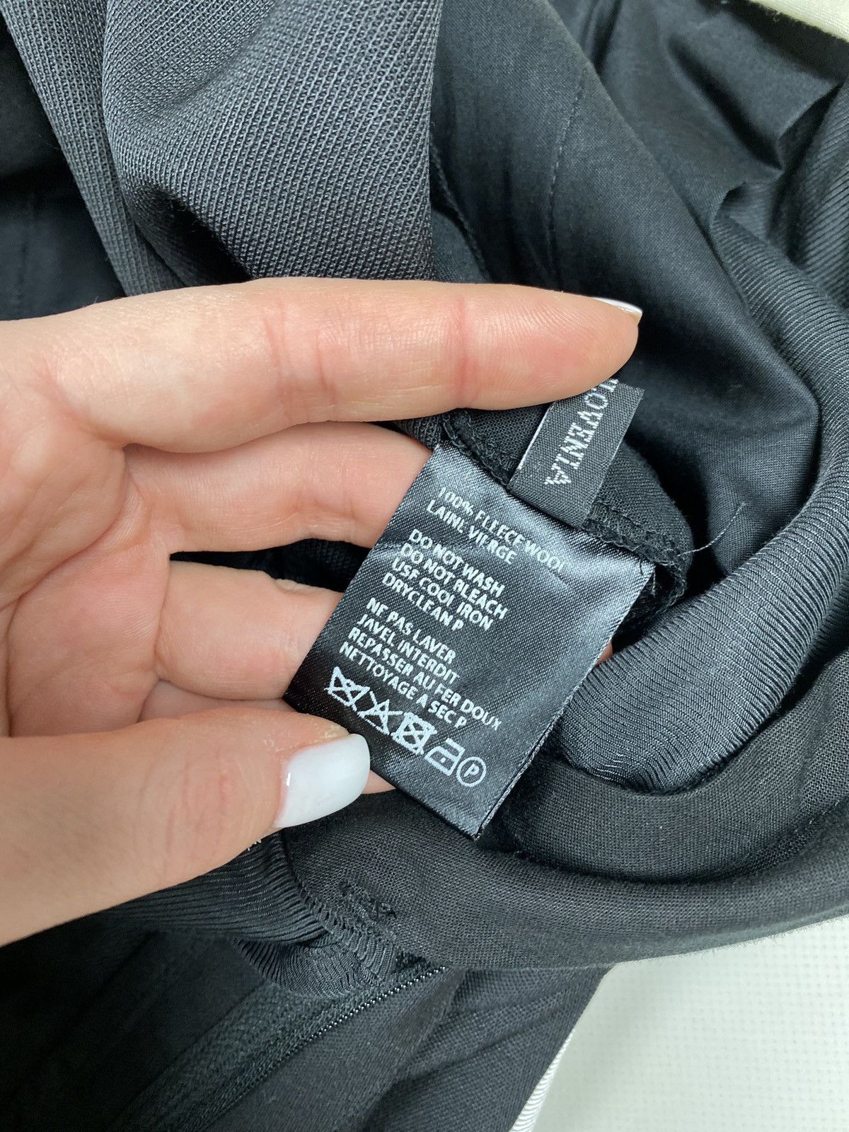 Haider Ackermann BNWT! Haider Ackermann Fleece Wool Dress Pants Trousers Size 25" / US 0 / IT 36 - 16 Thumbnail
