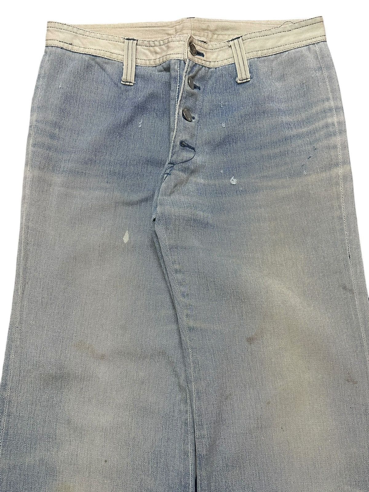 Other Vintage Bootcut WideLeg Style With Faded Wash Size US 29 - 4 Thumbnail