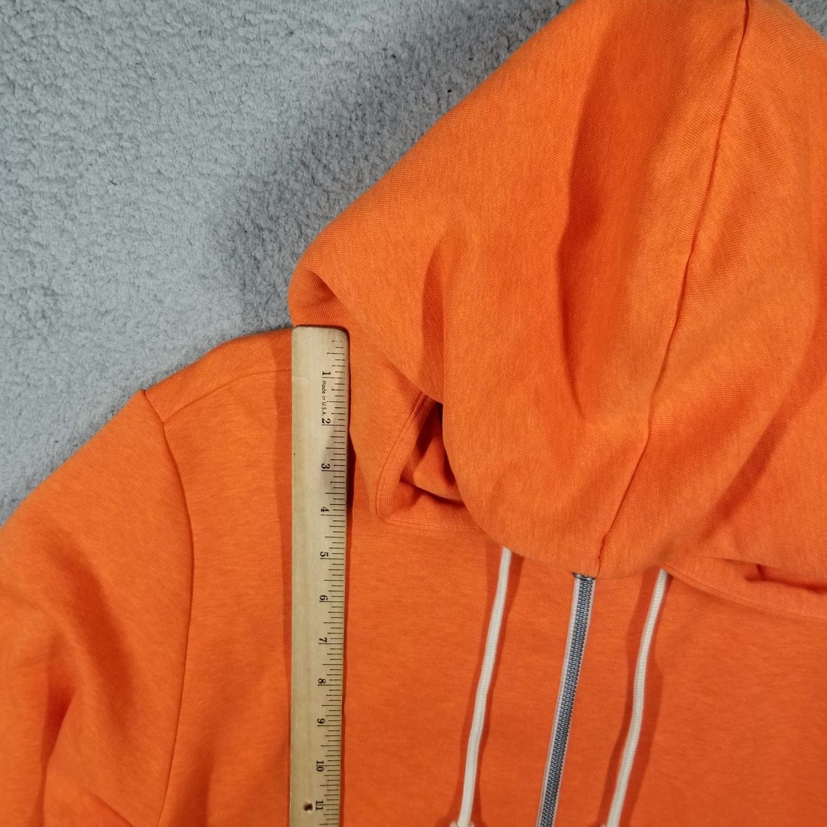 Nike VINTAGE Nike Hoodie Mens Medium Orange Basketball Zip Sample Sports Performance 90s Mens Size US M / EU 48-50 / 2 - 5 Thumbnail