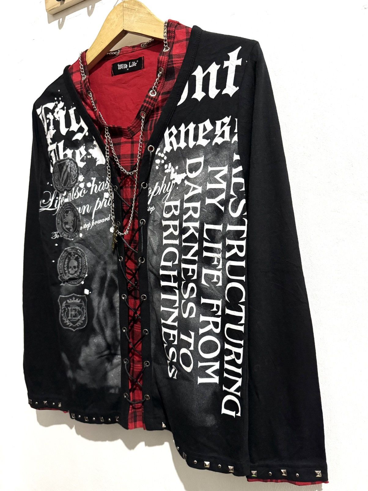 Hysteric Glamour Y2k Wild Life tribal double layer ifsixwasnine longsleeve Size US M / EU 48-50 / 2 - 5 Thumbnail
