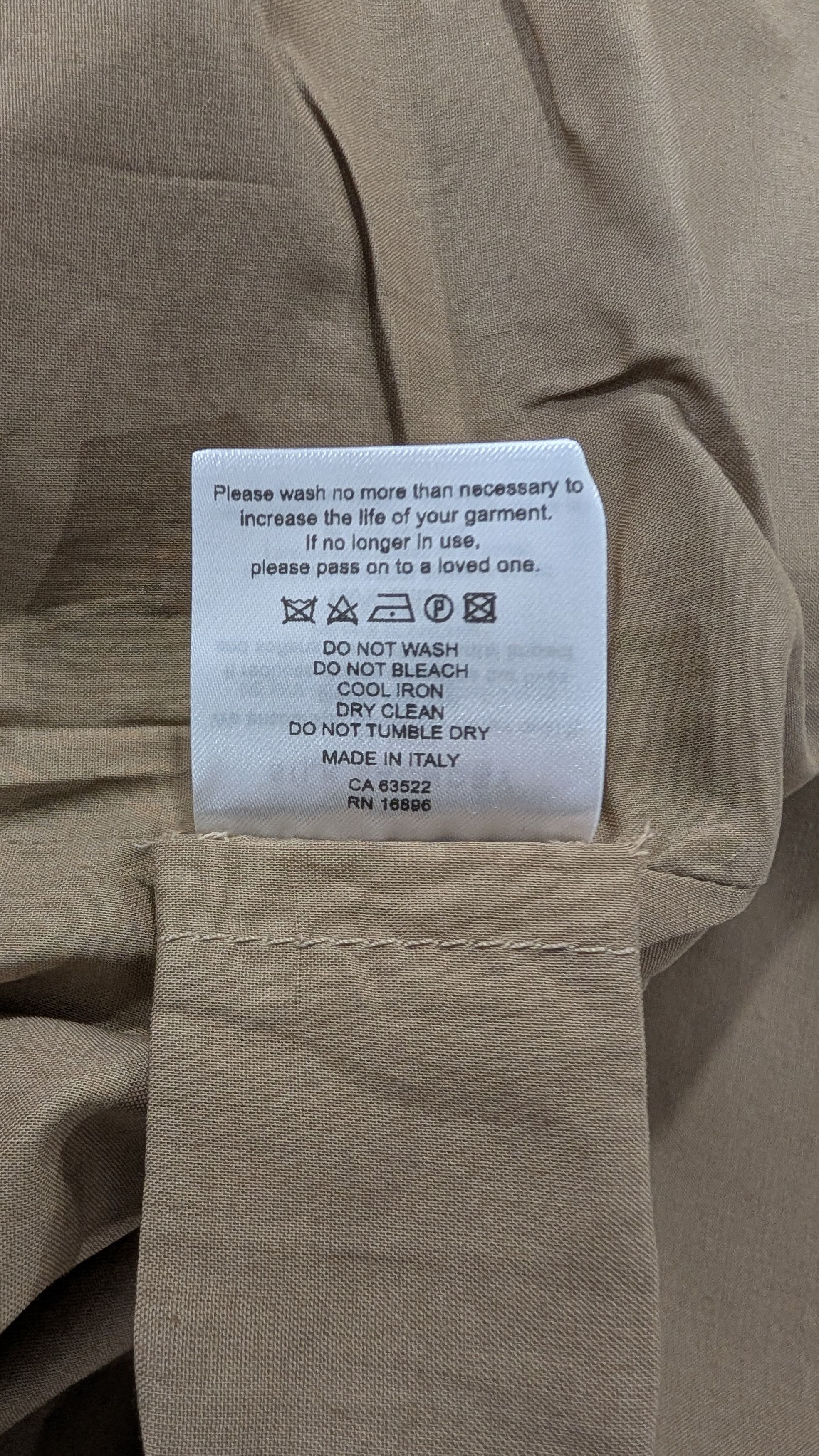 Silk Laundry Silk Laundry The Italian Trench Coat Womens L Size L / US 10 / IT 46 - 21 Thumbnail
