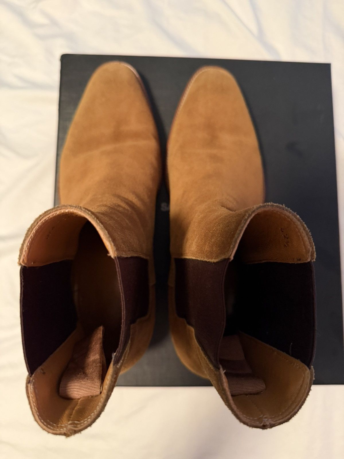 Saint Laurent Paris FW13 Ochre Chelsea Boot Size US 9.5 / EU 42-43 - 2 Thumbnail