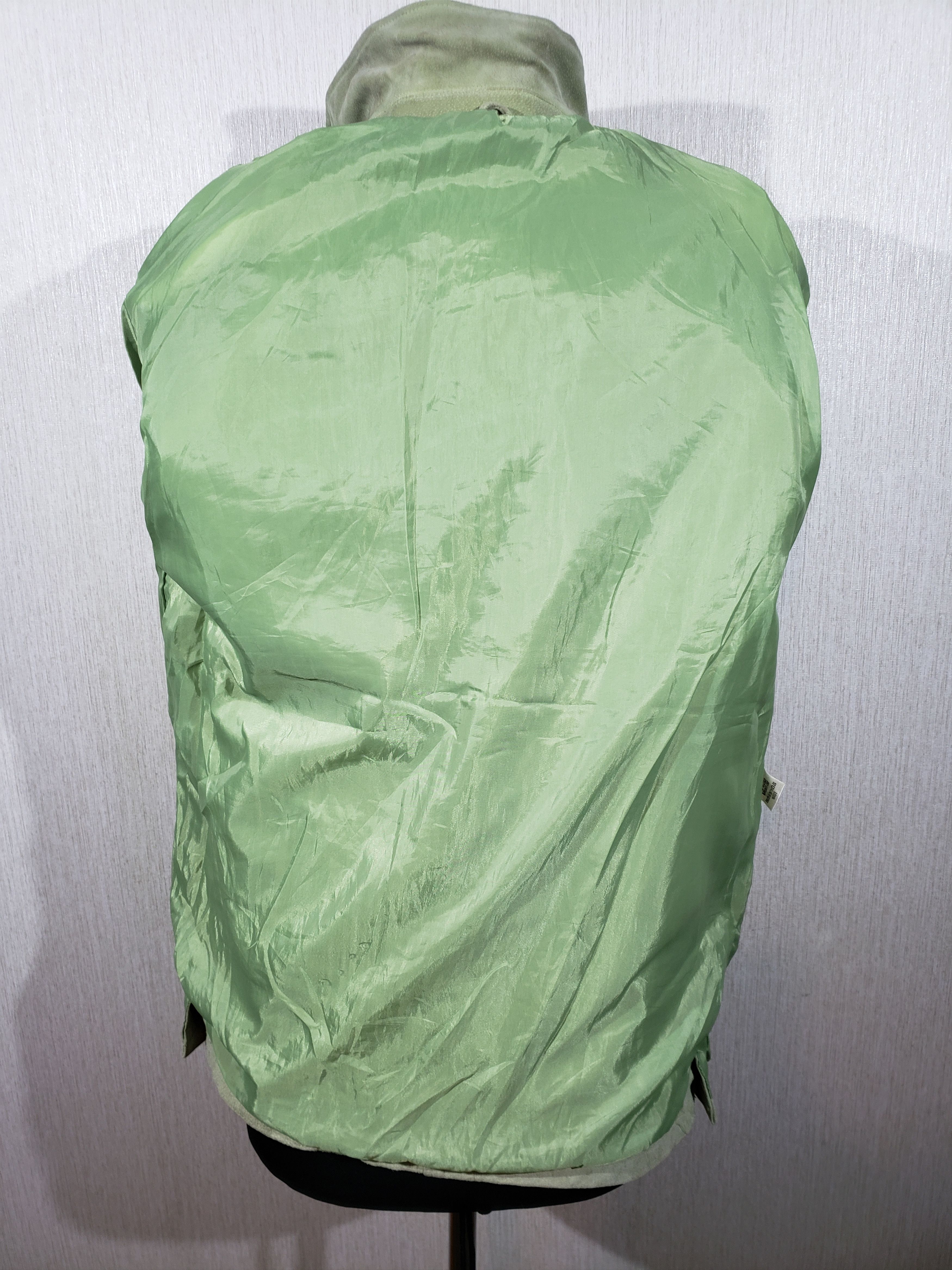 Uniqlo Stylish women's green leather jacket. Size XL / US 12-14 / IT 48-50 - 6 Thumbnail