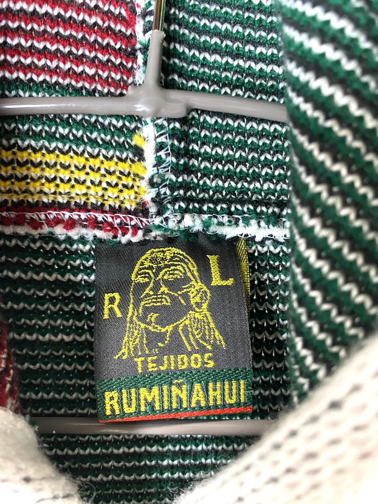 Bob Marley 💥Rare! Vintage Bob Marley Full Knit Heavy Hoodie Jacket Size US L / EU 52-54 / 3 - 10 Thumbnail