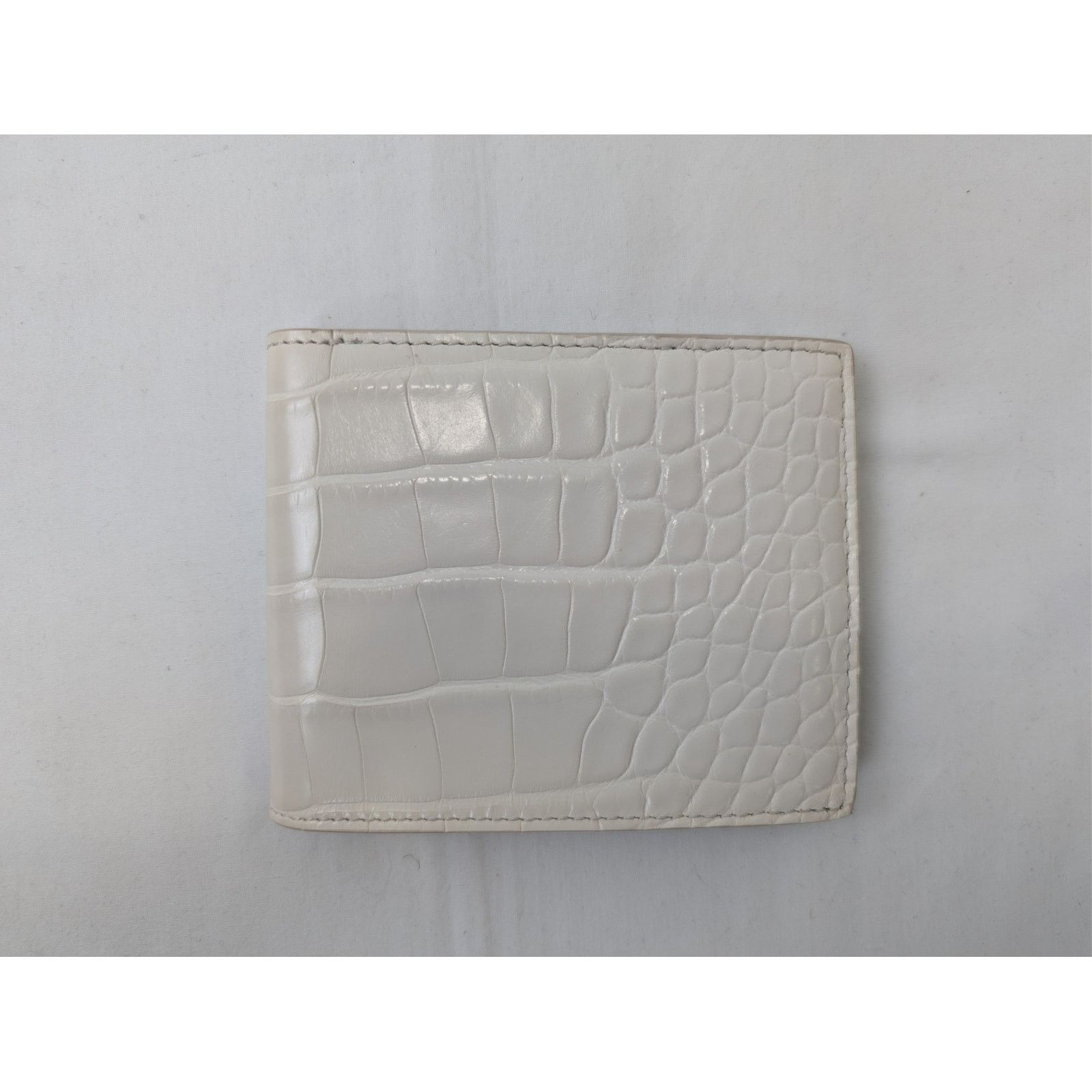 Tom Ford o1rshd1 Size: OS / Real Alligator Wallet in White Size ONE SIZE - 1 Thumbnail