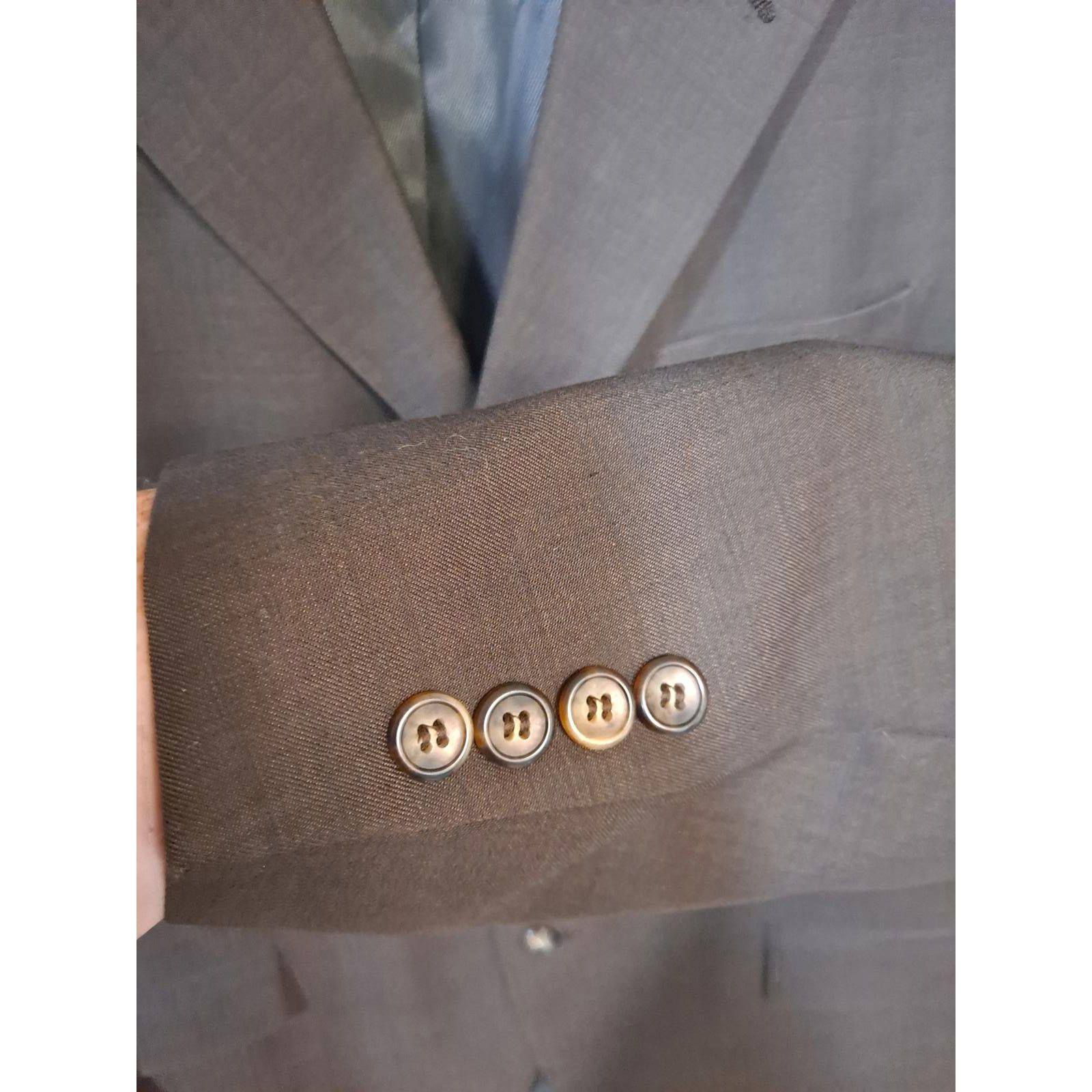 Daniel Hechter Daniel Hector Black 3 Button Blazer Size 46R - 3 Thumbnail