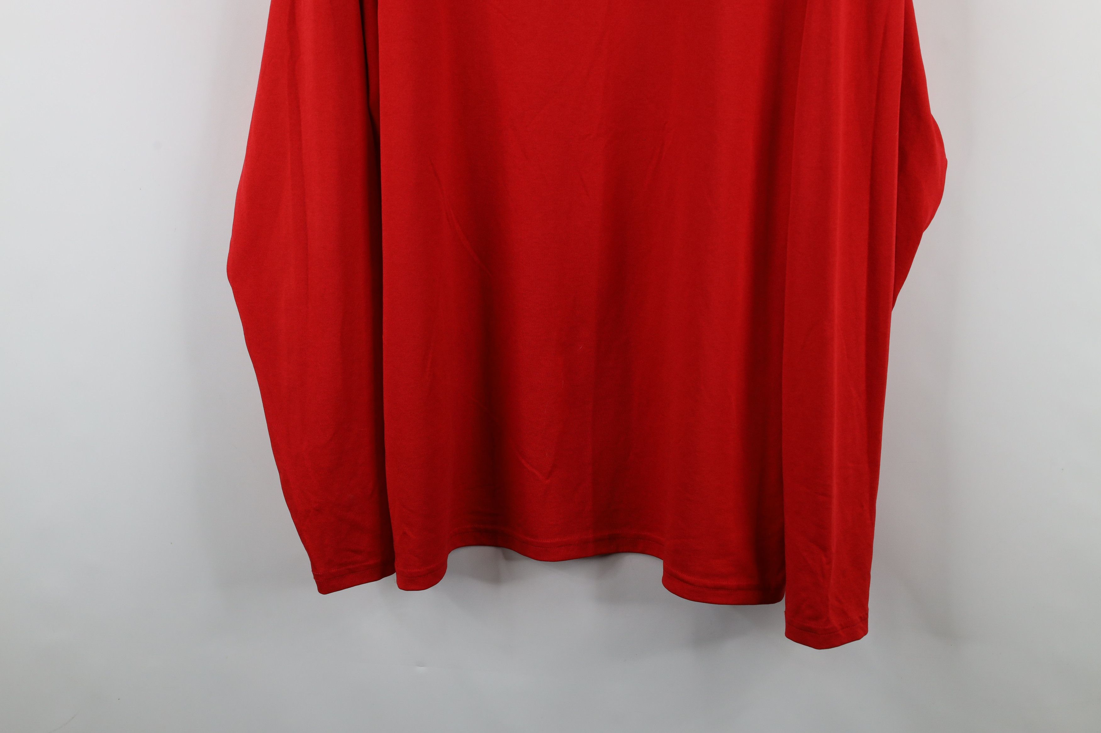 Nike × Vintage Vintage Nike Swoosh Ohio State University Long Sleeve Shirt Size US XL / EU 56 / 4 - 3 Thumbnail