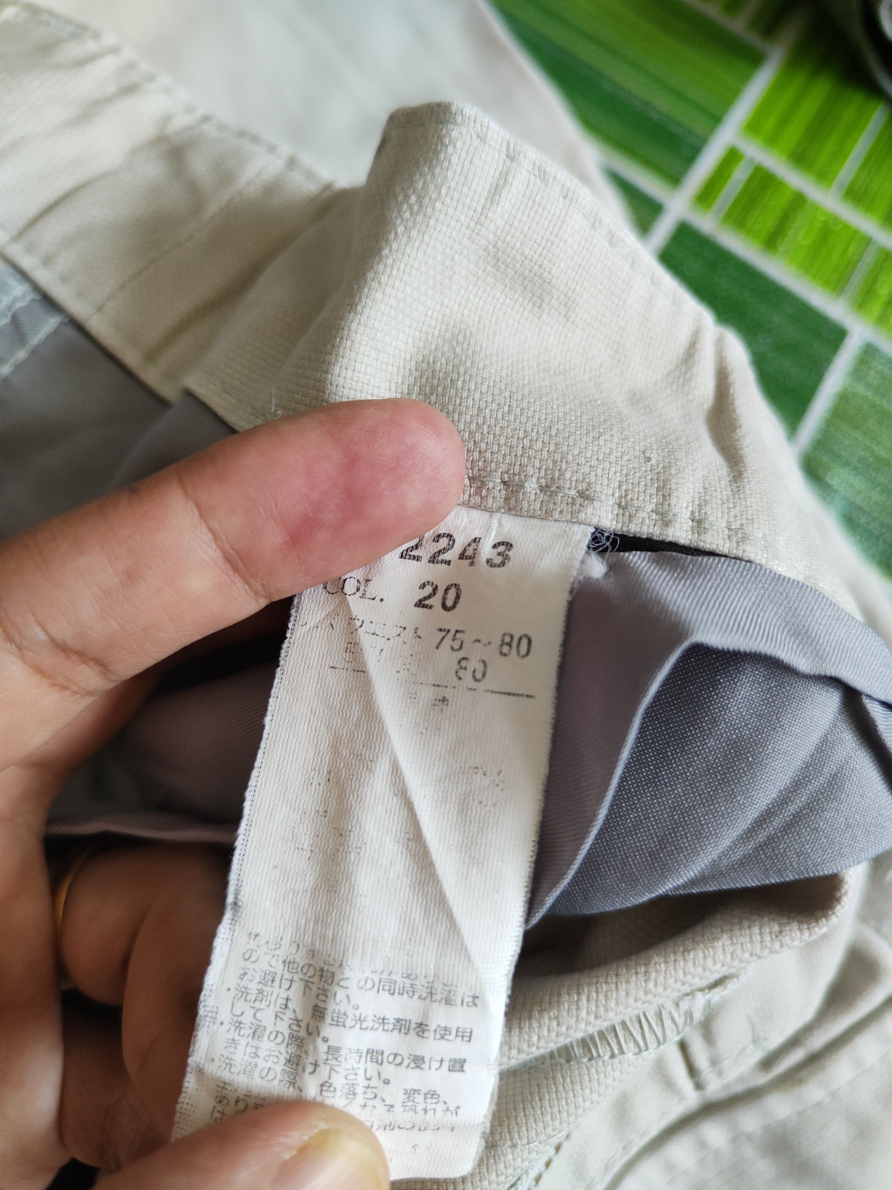Japanese Brand Genba Ivory Multipocket Cargo Pants N#S011 Size US 32 / EU 48 - 13 Thumbnail