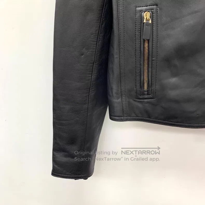 Valentino Valentino Black love print sheepskin jacket Size L / US 10 / IT 46 - 4 Thumbnail