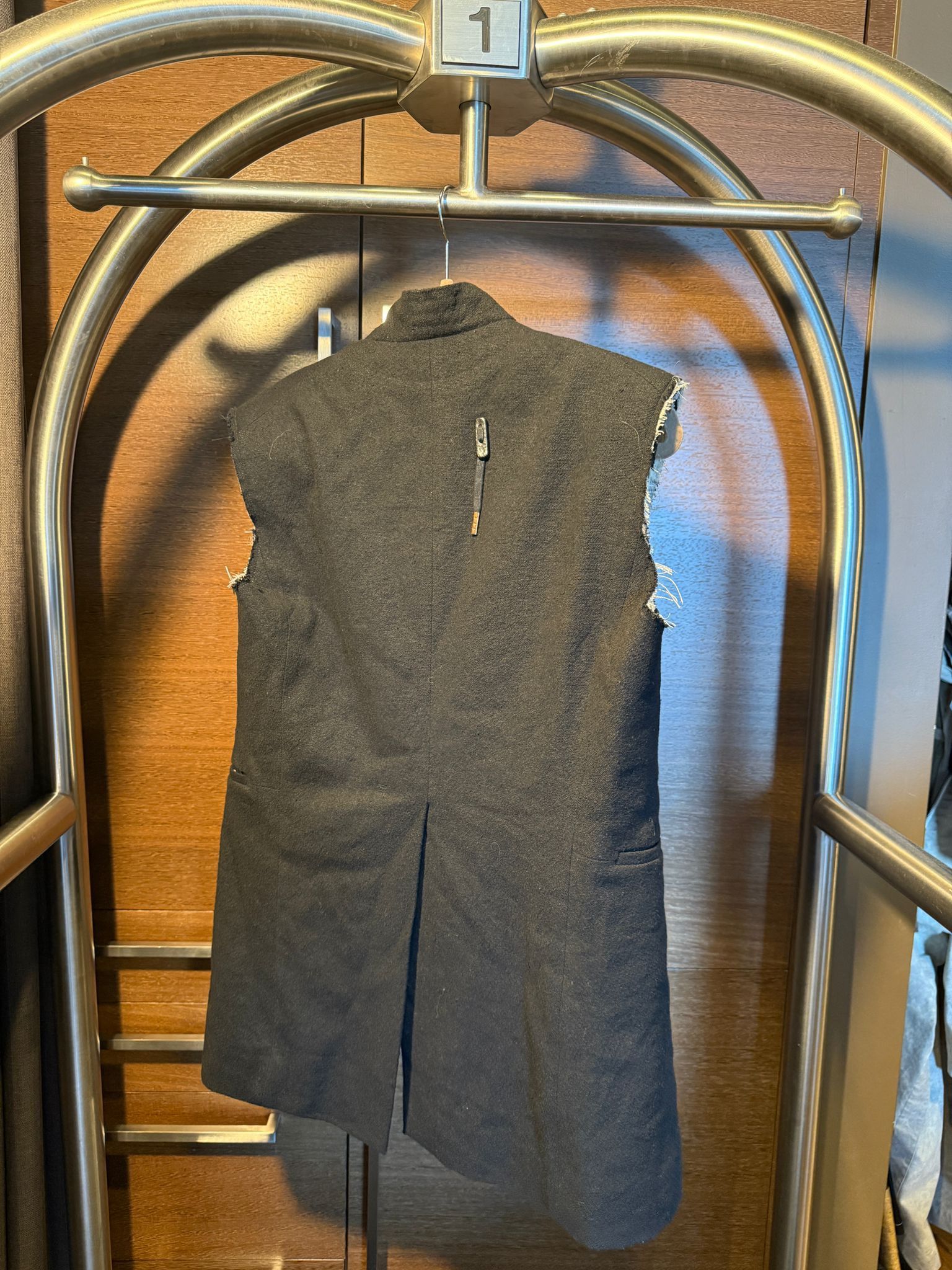 11 By Boris Bidjan Saberi Boris Bidjan Saberi 11 AW17 “Obsidian Black” Suit Vest Size L / US 10 / IT 46 - 5 Thumbnail