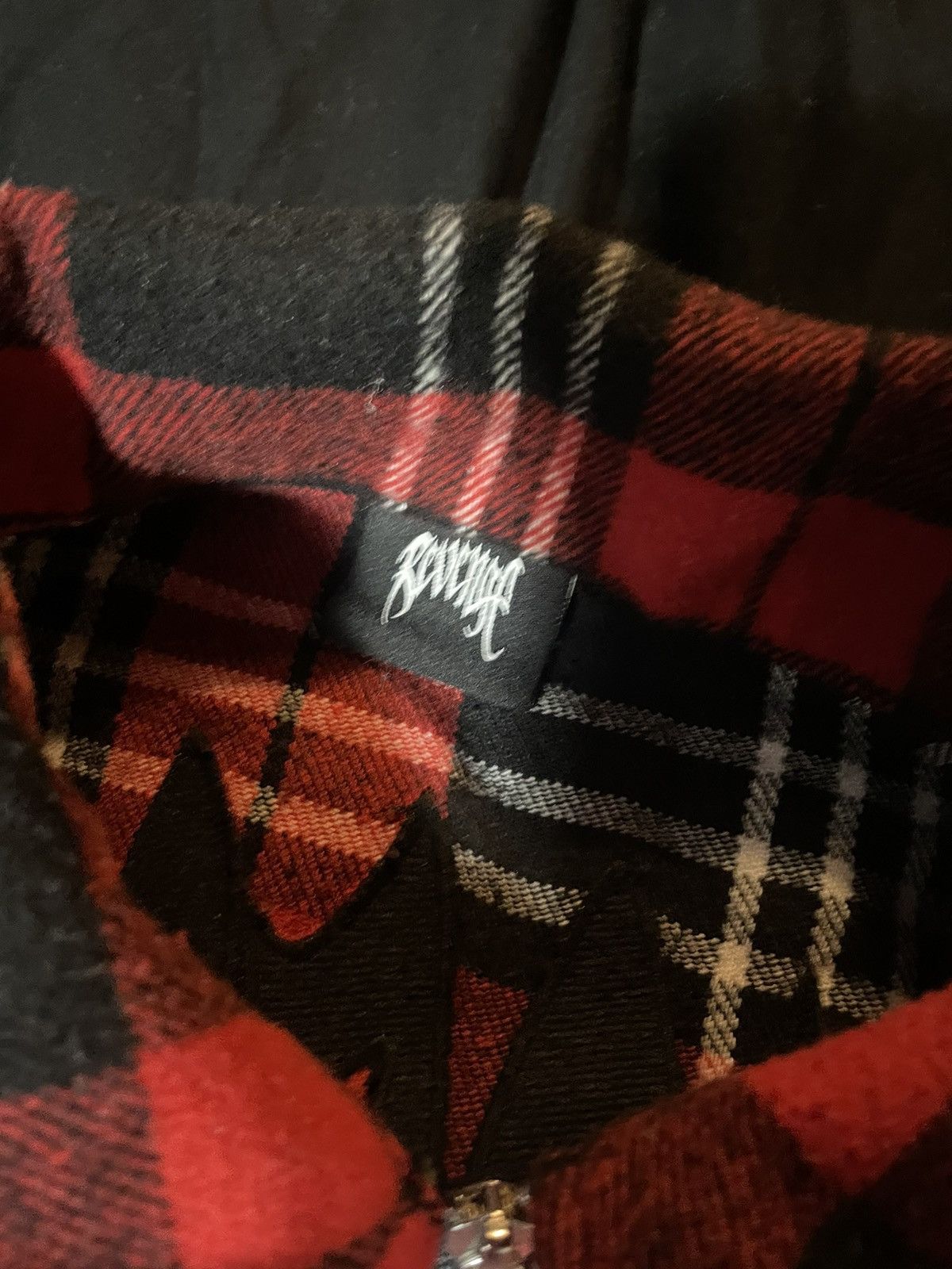 Revenge Revenge Black & Red Flannel XXL Size US XXL / EU 58 / 5 - 6 Thumbnail