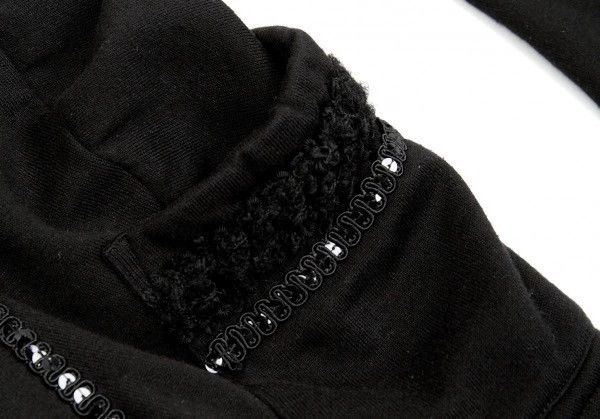 Comme des Garcons Comme des Garcons Retro black sequined coat top Size XS / US 0-2 / IT 36-38 - 6 Thumbnail