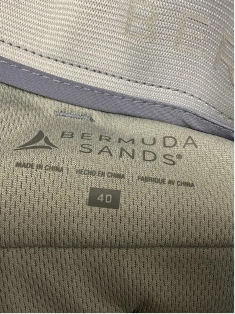 Other NWT Bermuda Sands Gray Polyester Bermuda Golf Shorts Men 40 Size US 40 / EU 56 - 2 Thumbnail