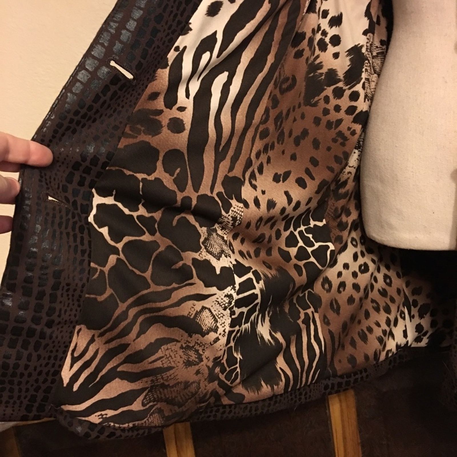 Other Effortless Style leather look coat NWOT XL Size XL / US 12-14 / IT 48-50 - 7 Thumbnail