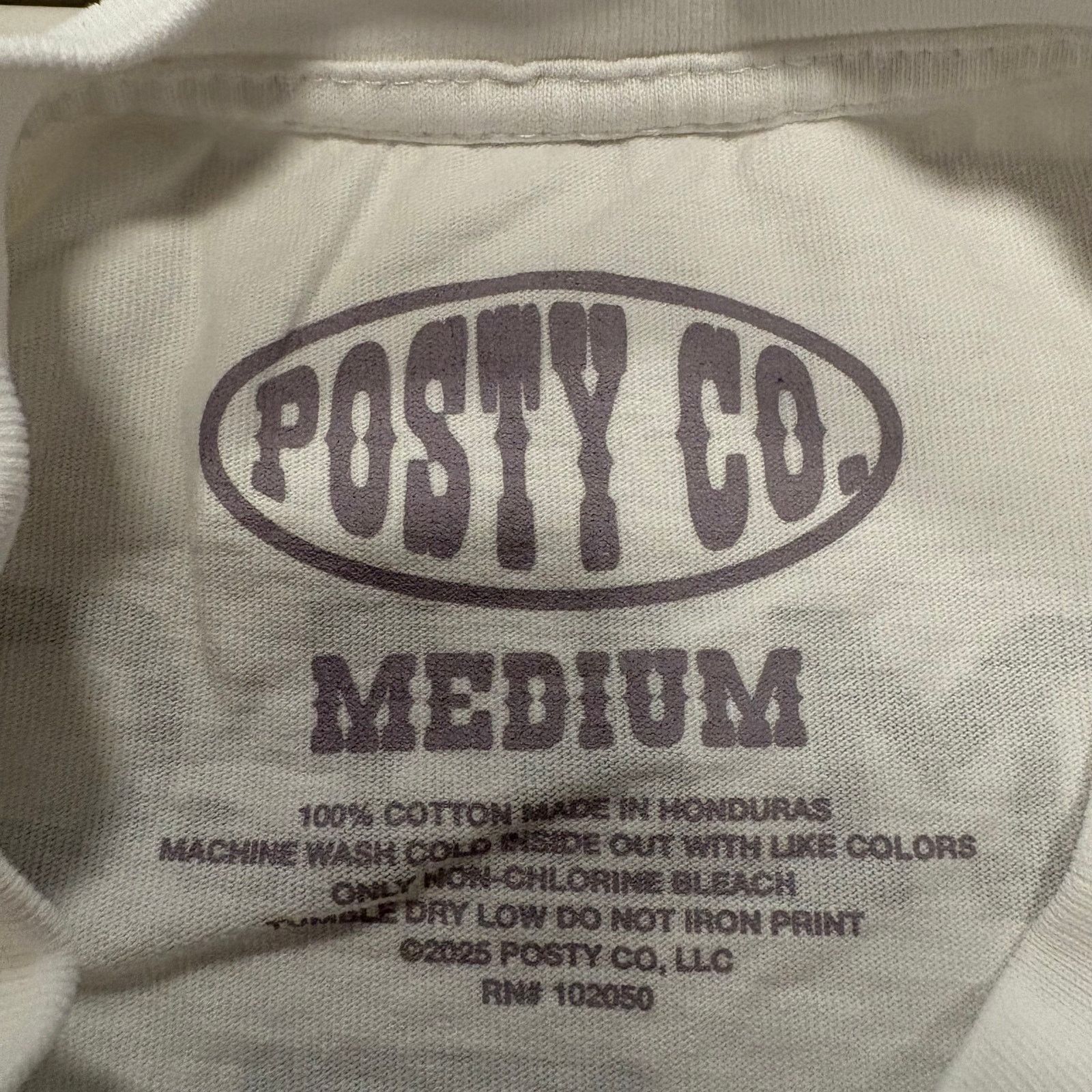 Gildan 2025 Post Malone Tour Shirt Size US M / EU 48-50 / 2 - 4 Thumbnail