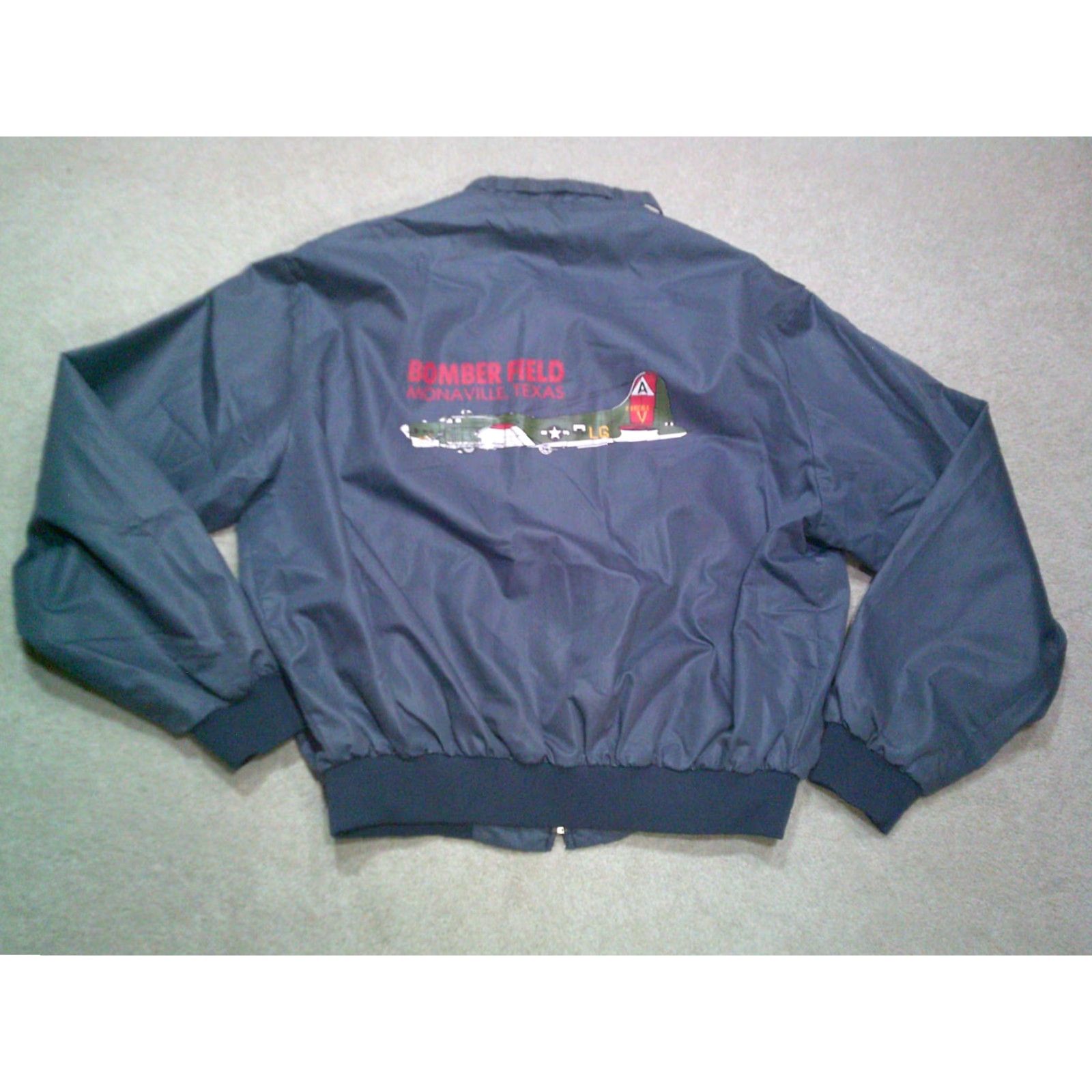 Dunbrooke VINTAGE Dunbrooke Bomber Jacket Pla Jac Blue XL Mens Double Sided Full Zip Stand-Up Collar Regular Jacket Blue XL Mens Jacket Size US XL / EU 56 / 4 - 2 Thumbnail