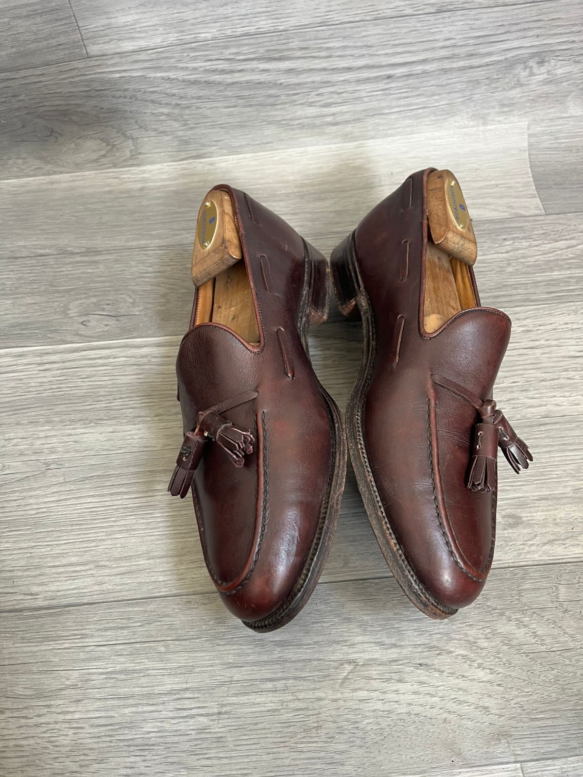 Crockett & Jones Crockett & Jones Cavendish Brown Tassel Loafers Sz UK 7.5 Ex Size US 8 / EU 41 - 5 Thumbnail
