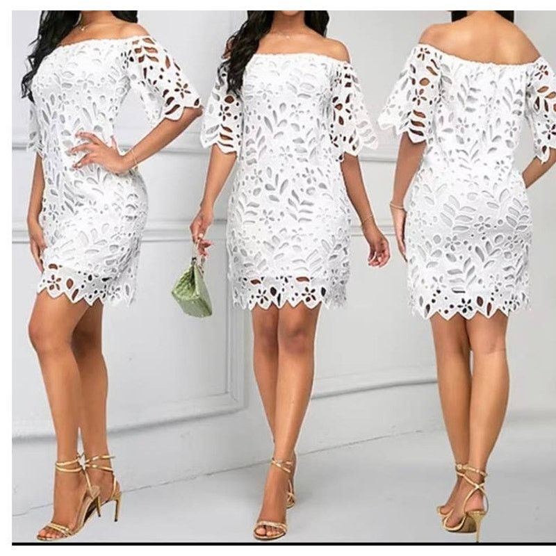 Other NWT PRETTYGARDEN Off Shoulder Vintage Floral Lace dress S Size S / US 4 / IT 40 - 1 Thumbnail