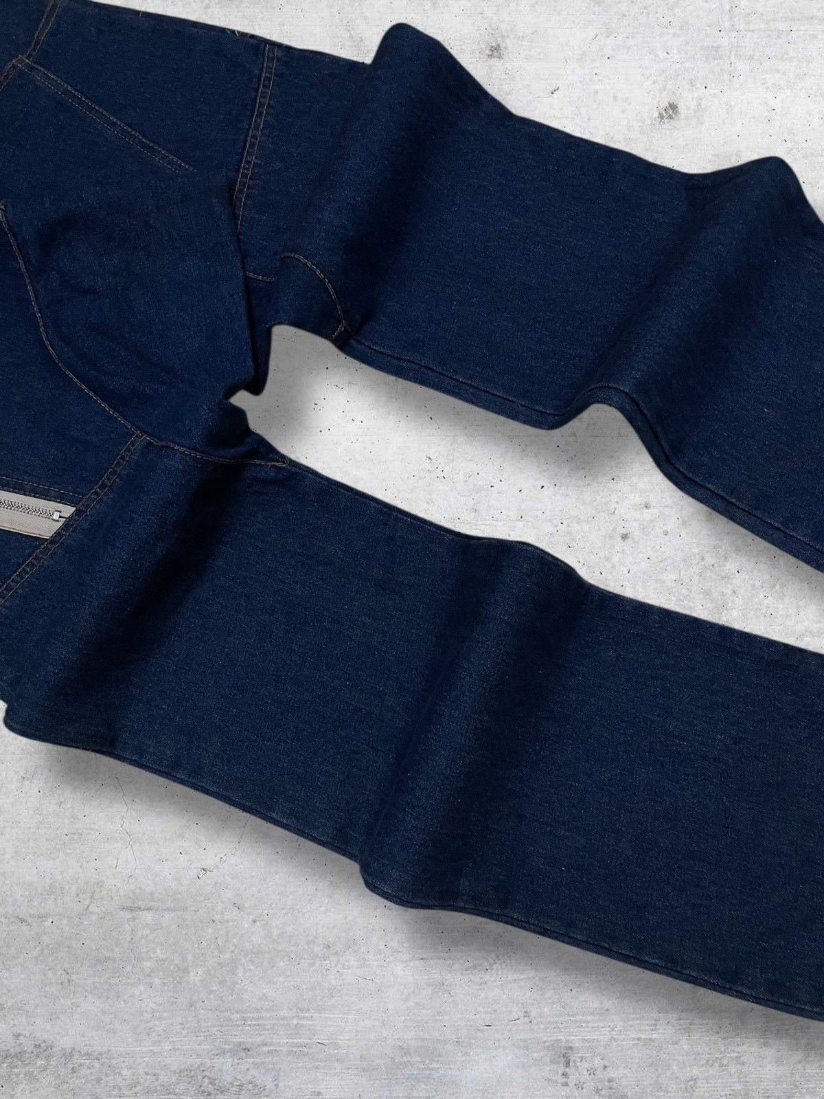 Japanese Brand VINTAGE SPEEDORANGE 90S JAPAN DESIGNER DEMON INDIGO DENIM Size US 31 - 6 Thumbnail
