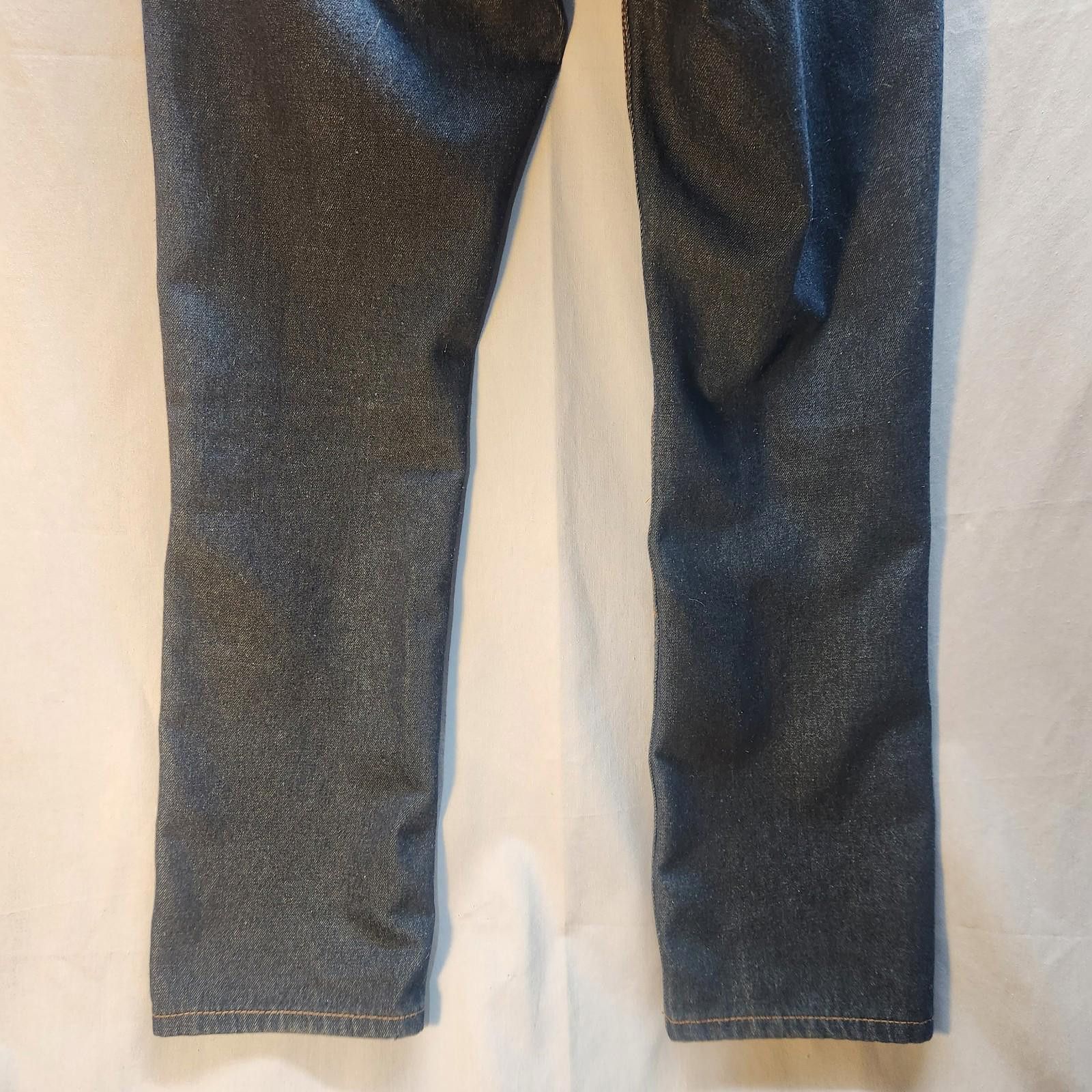 Designer Vintage Genes Blue Jeans Slim Size 34x32 Size US 34 / EU 50 - 7 Thumbnail