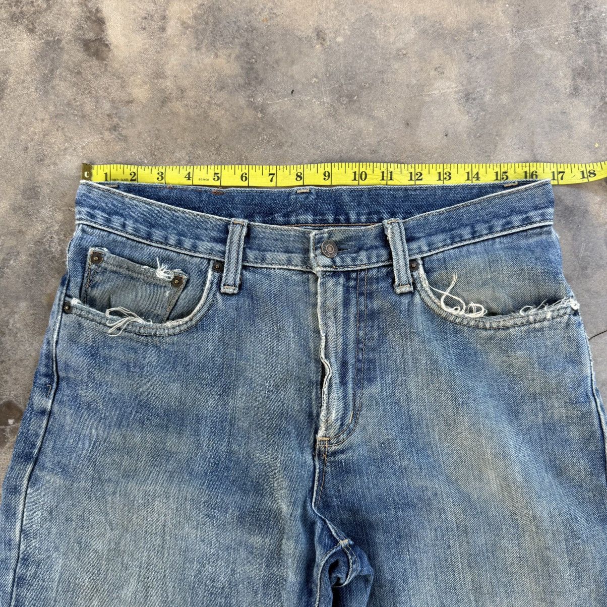 Edwin VINTAGE EDWIN FADED RIPPED JEAN DENIM PANTS Size US 33 - 6 Thumbnail