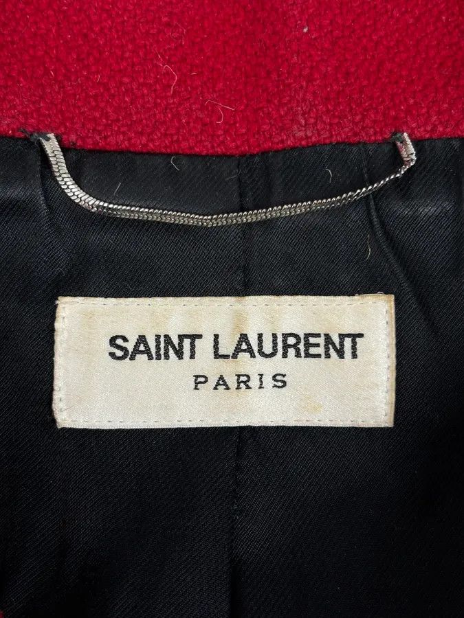 Saint Laurent Paris SS2014 Saint Laurent Cheetah Red Pony Hair Teddy Jacket Size US M / EU 48-50 / 2 - 11 Thumbnail