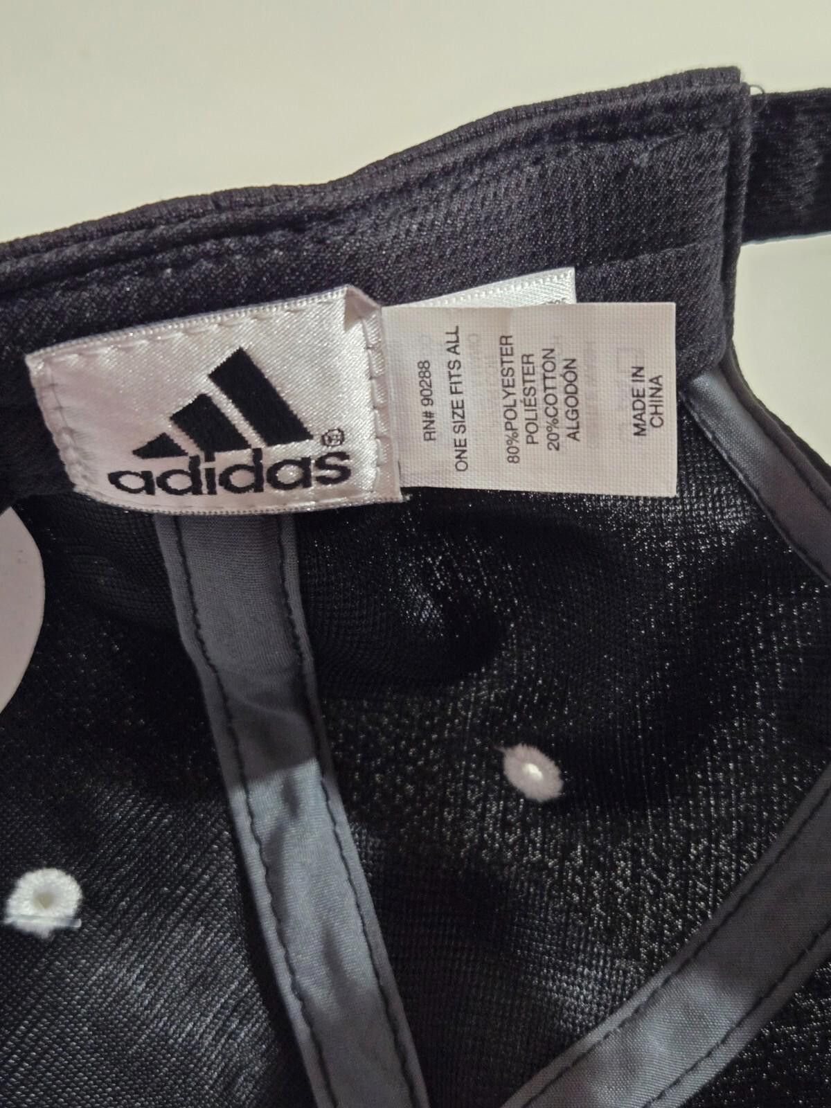 Adidas Adidas Baseball Cap Adjustable Moisture Management Climalite Size ONE SIZE - 4 Thumbnail