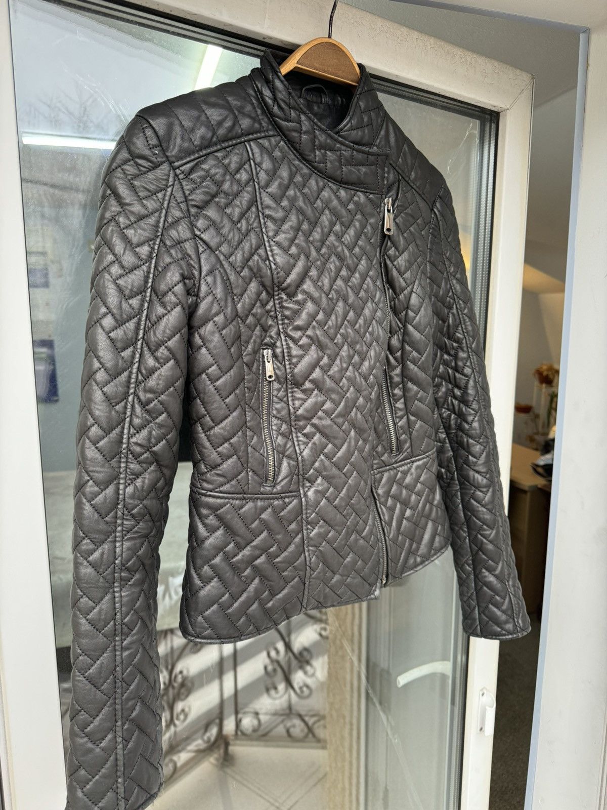 Japanese Brand Vintage Asymmetric Soft Real Leather 3D Jacket Size US S / EU 44-46 / 1 - 8 Thumbnail