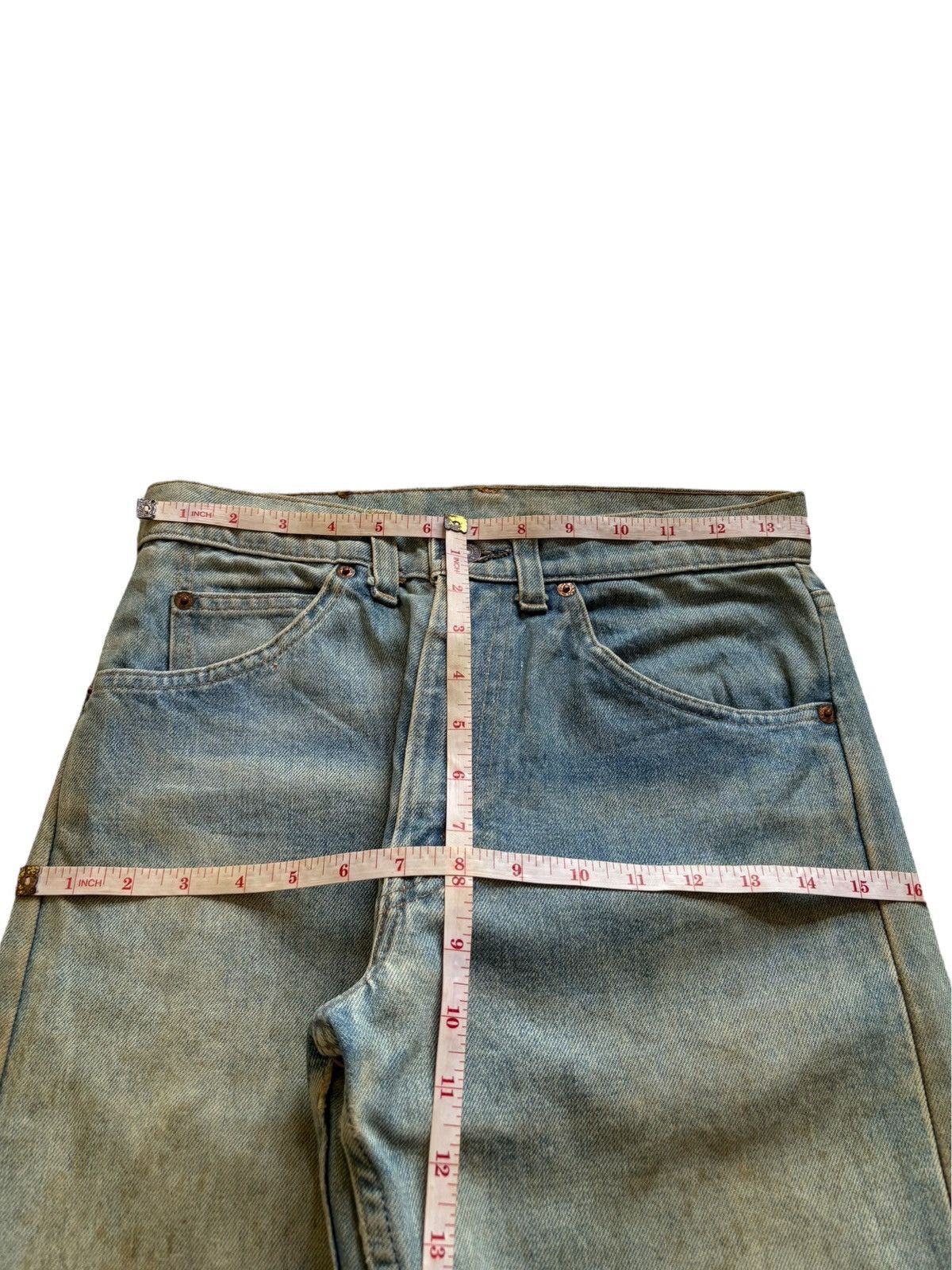 Levi's × Levi's Vintage Clothing Vintage 80s Levis 503 Orange Tab Rusty Mud Wash Jeans Size US 28 / EU 44 - 13 Thumbnail