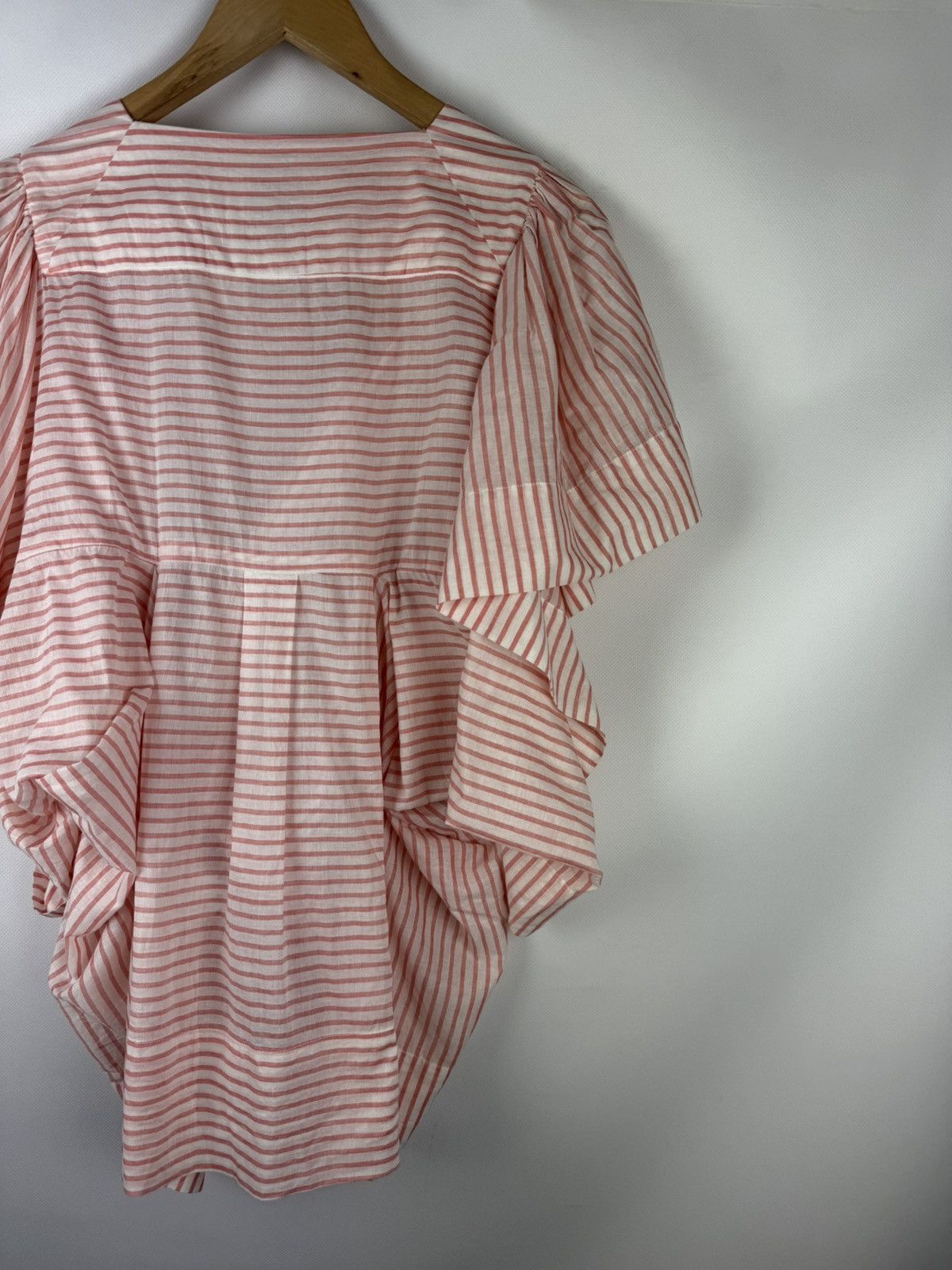 Bernhard Willhelm Bernhard Willhelm Striped Avant-Garde Button Up Shirt Tunic Size ONE SIZE - 16 Thumbnail