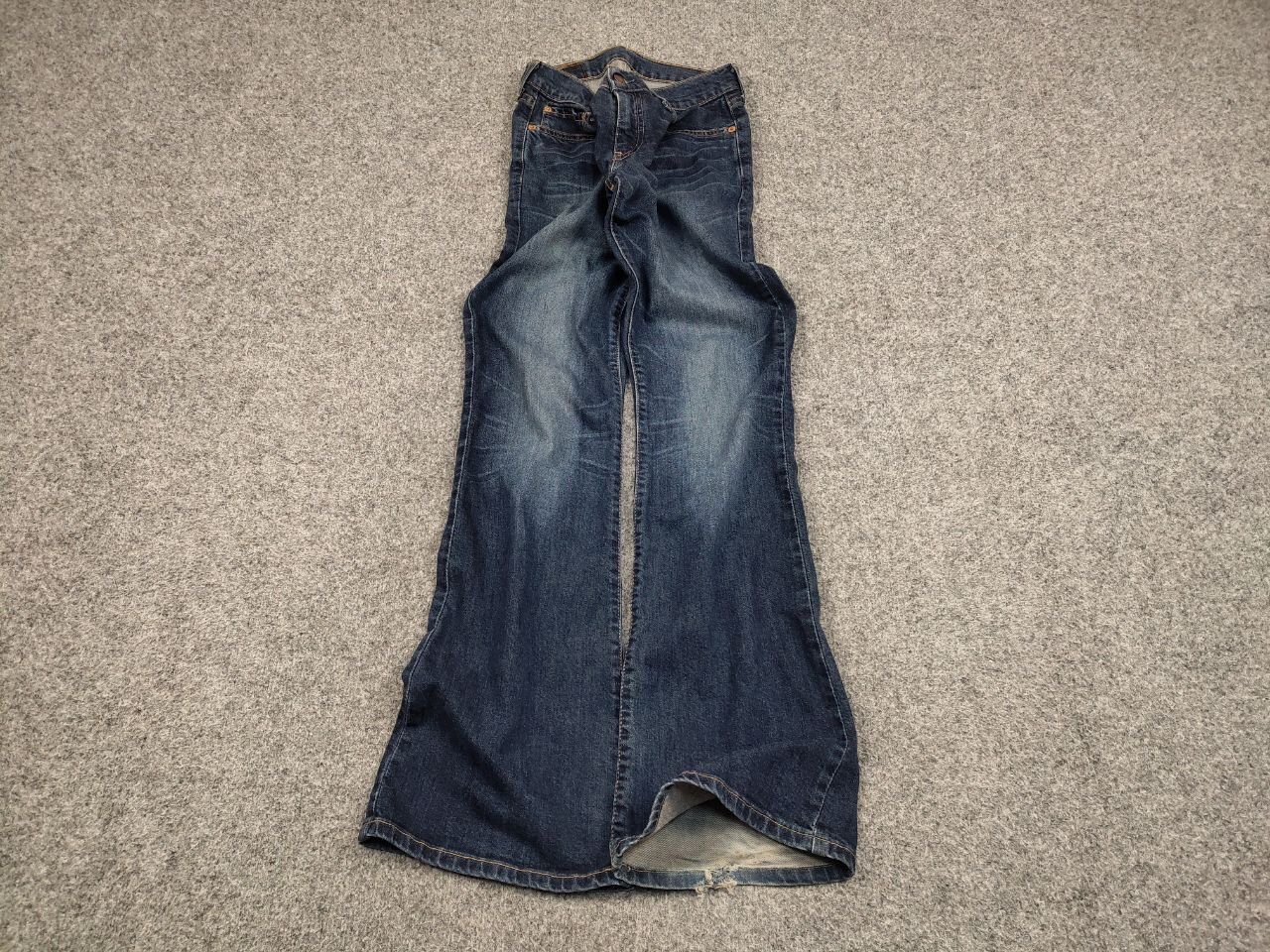 Levi's Vintage 90's levis 529 Distressed Denim flared bootcut Jeans Size 29" - 2 Thumbnail