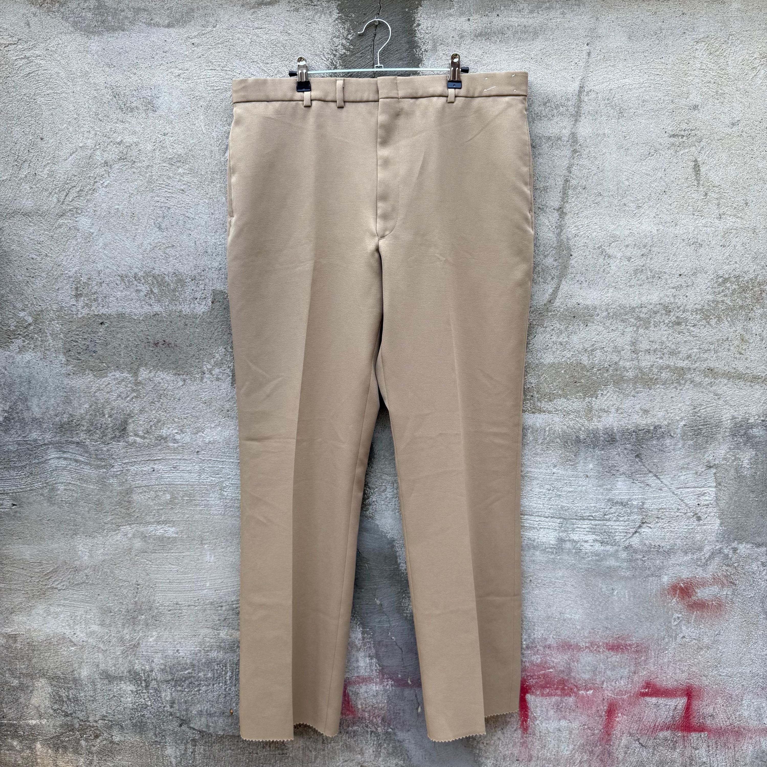 Vintage 70's US Military Blend Khaki Chino Pants Size US 38 / EU 54 - 1 Thumbnail