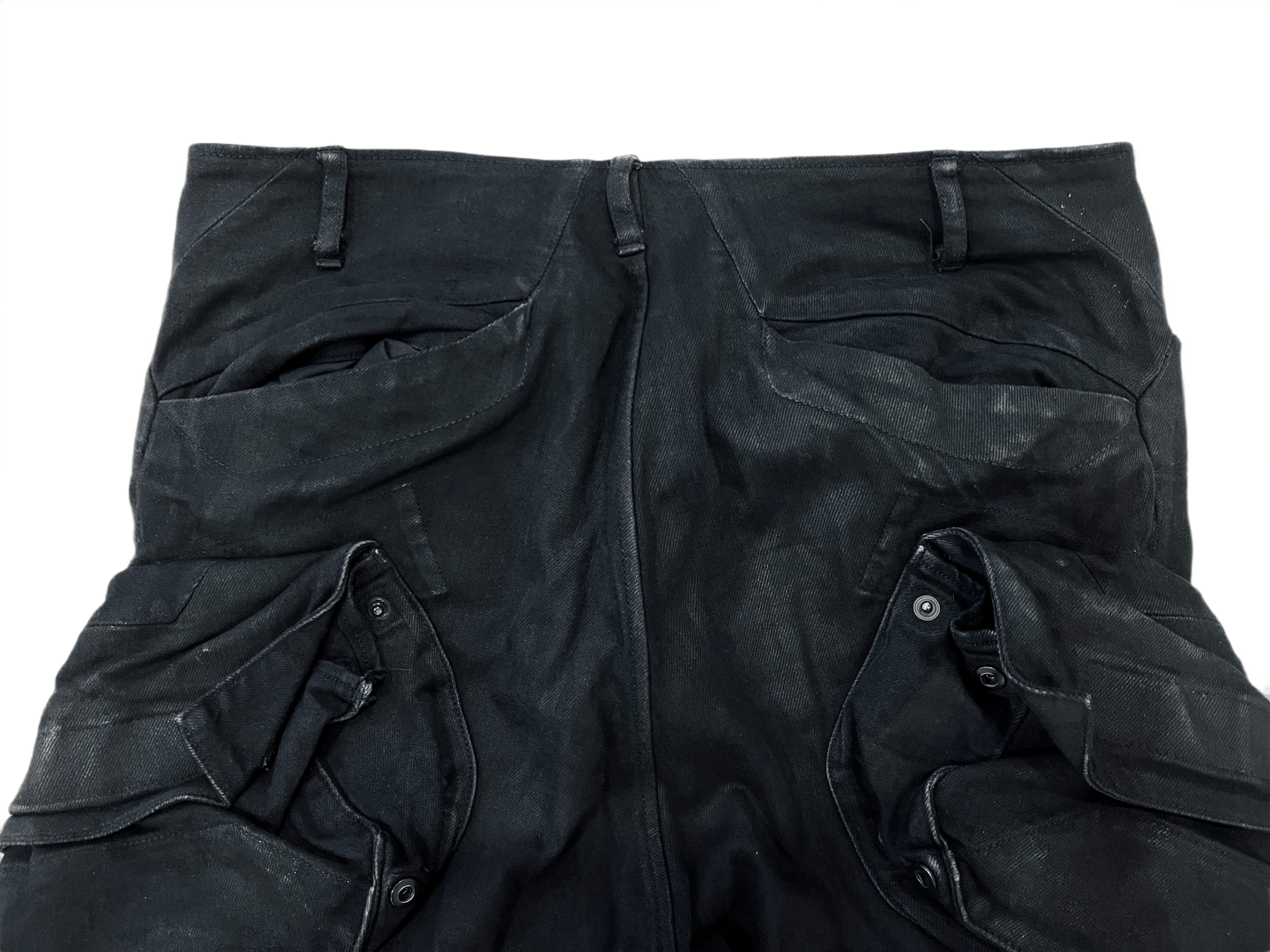 Julius Black Waxed Julius Gas Mask Cargos Size US 32 / EU 48 - 7 Thumbnail