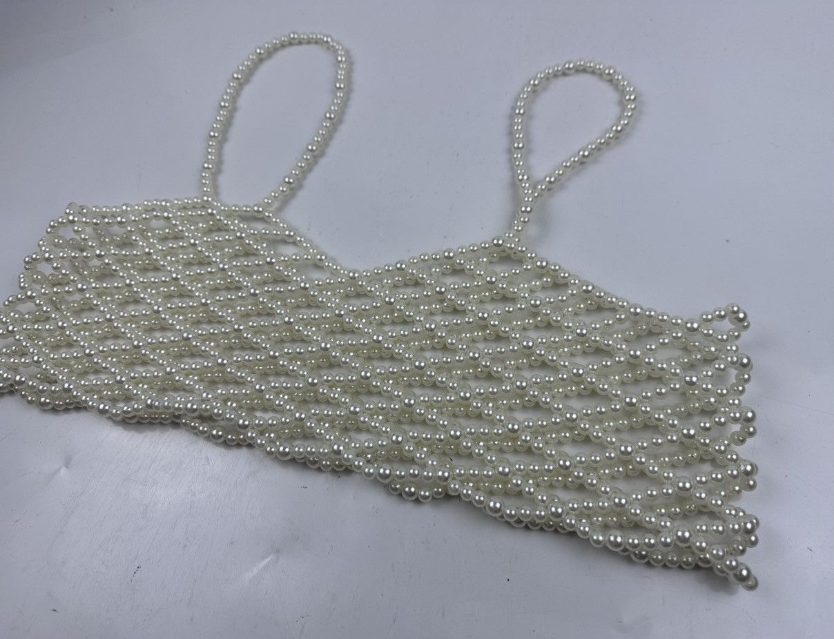 Japanese Brand Pearl Top - TC 54 Size ONE SIZE - 4 Thumbnail