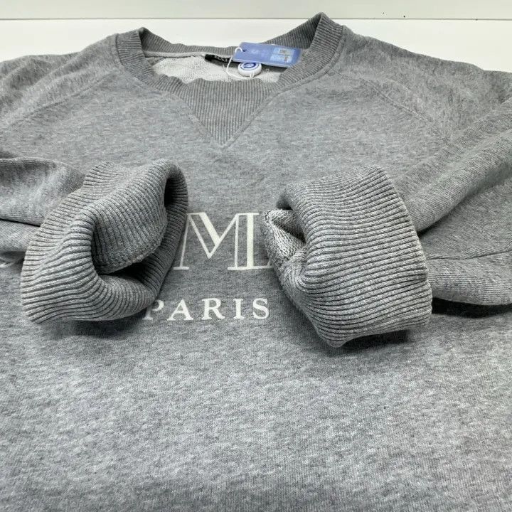 Balmain Balmain Casual Graphic Crewneck Sweatshirt -2507 Size US S / EU 44-46 / 1 - 9 Thumbnail