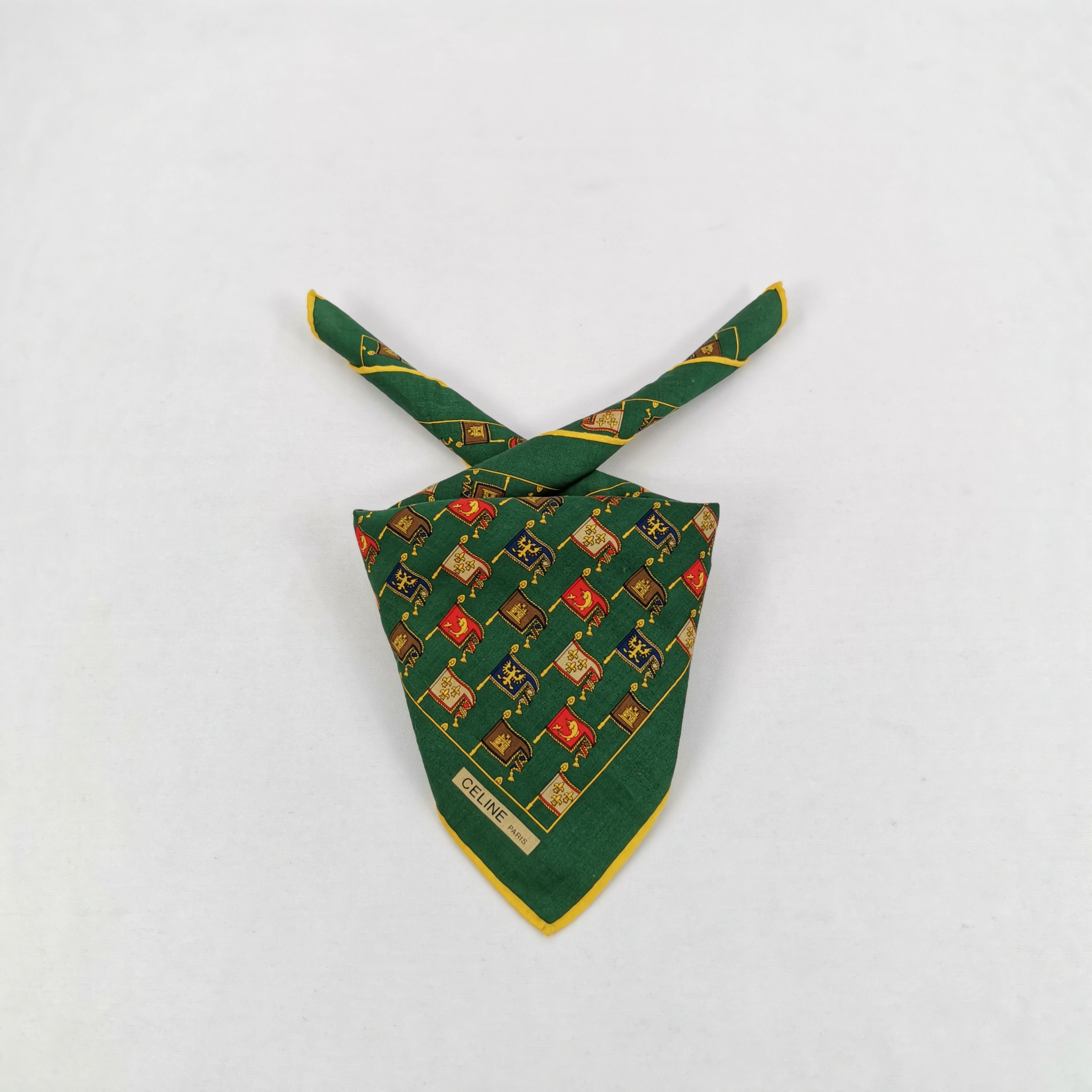 Celine Vintage Celine Handkerchief Neckerchief Bandana Size ONE SIZE - 4 Thumbnail
