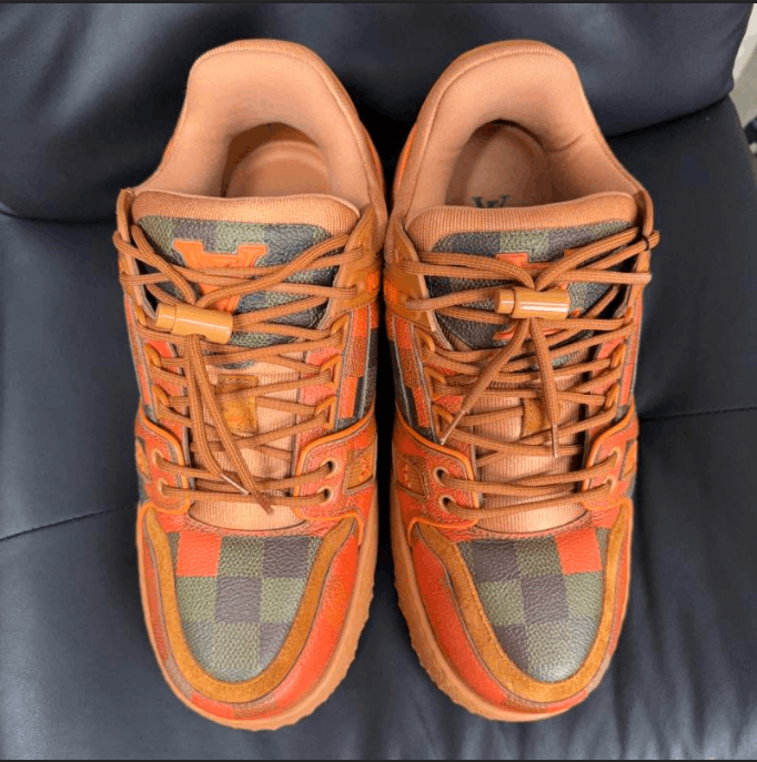 Louis Vuitton Louis Vuitton low-top sneakers Size US 8 / EU 41 - 2 Thumbnail