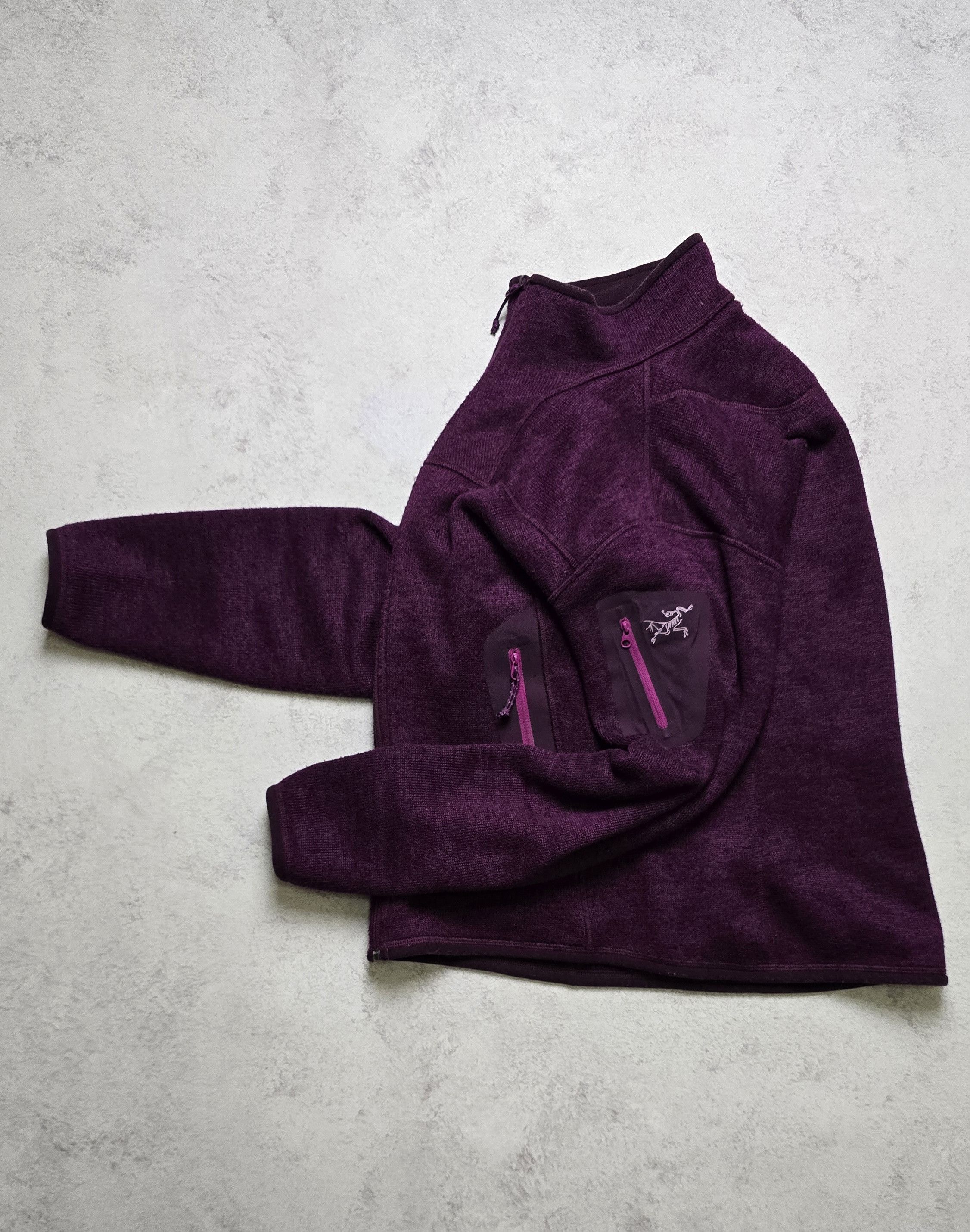 Arc'teryx Arc'teryx Covert Full Zip Knit Fleece Purple Jacket Size M / US 6-8 / IT 42-44 - 1 Thumbnail