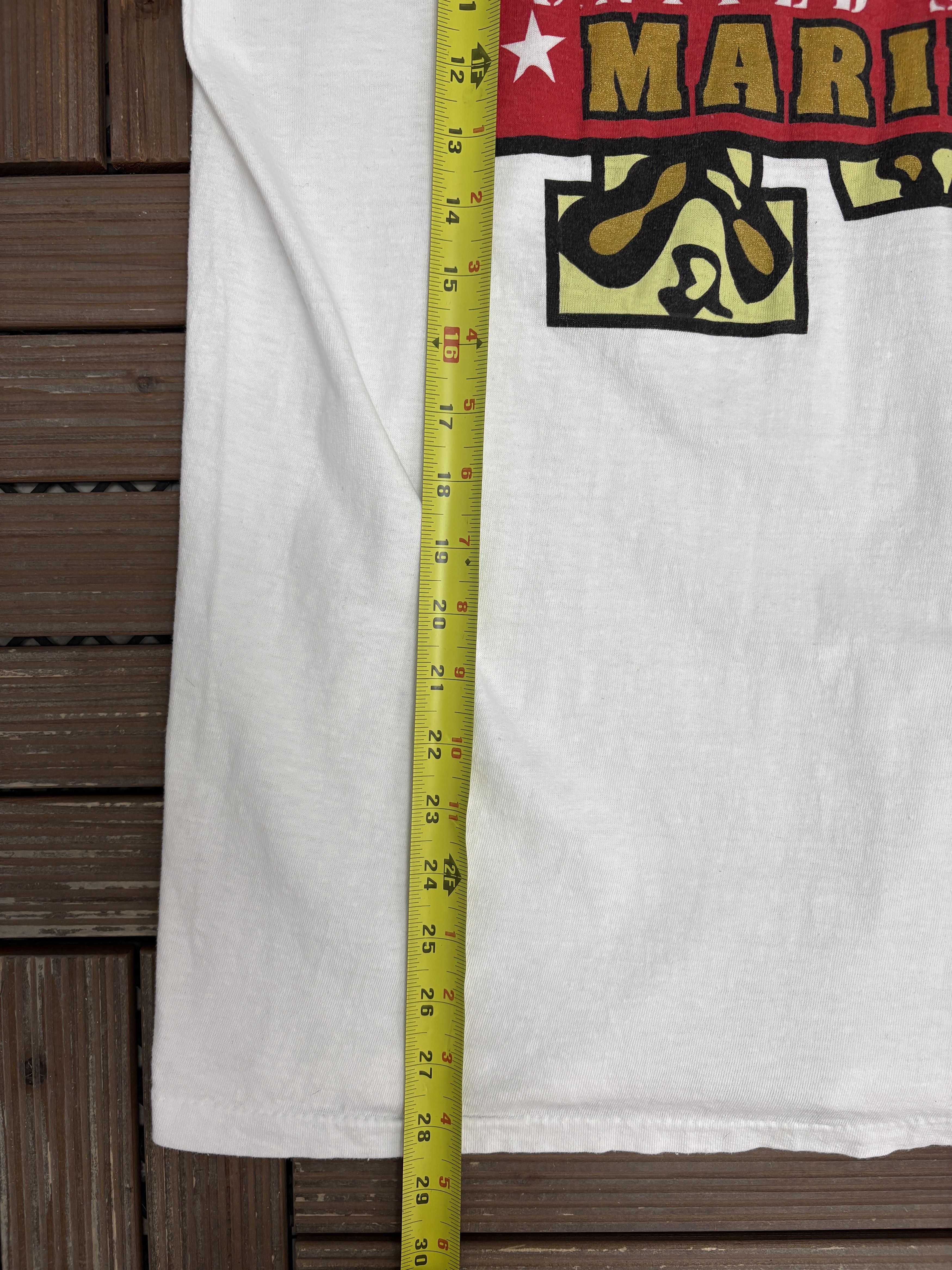 Vintage United States Marines Vintage White T-Shirt Tee Size US XL / EU 56 / 4 - 8 Thumbnail