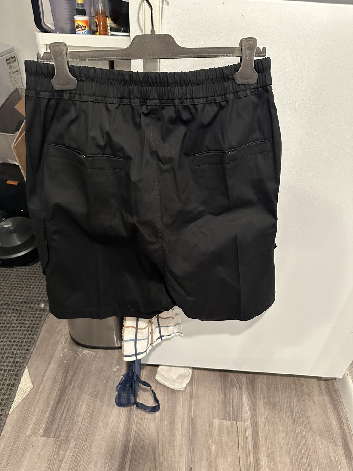 Rick Owens Rick Owens Twill CargoBela Shorts Black size 50 Size US 34 / EU 50 - 2 Thumbnail
